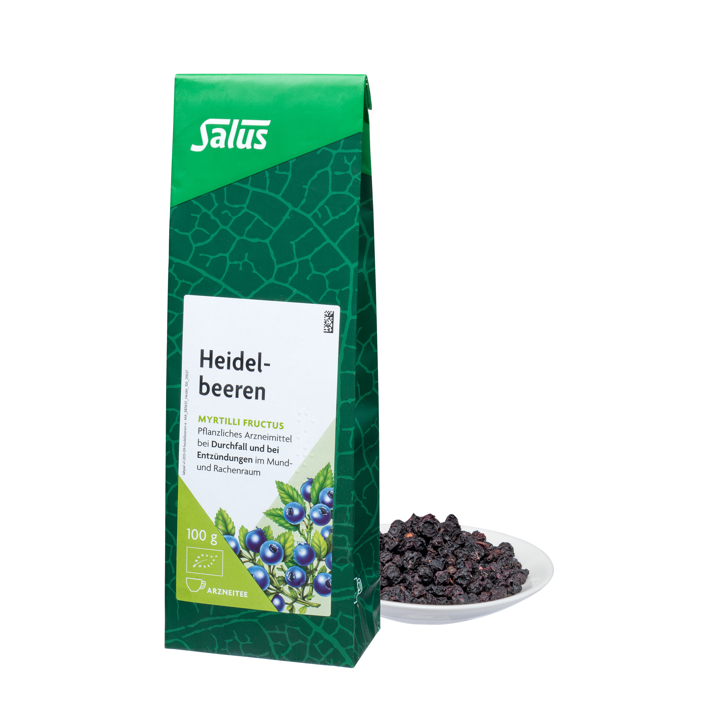 Abbildung für HEIDELBEEREN ARZNEITEE Myrtilli fructus Bio Salus