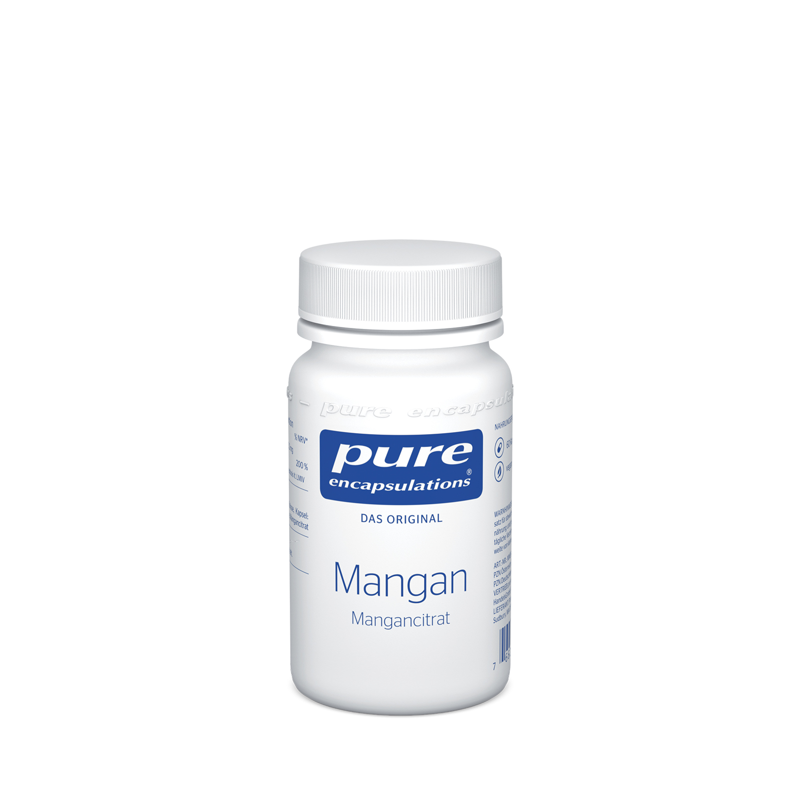 Abbildung für PURE ENCAPSULATIONS Mangan Mangancitrat Kapseln