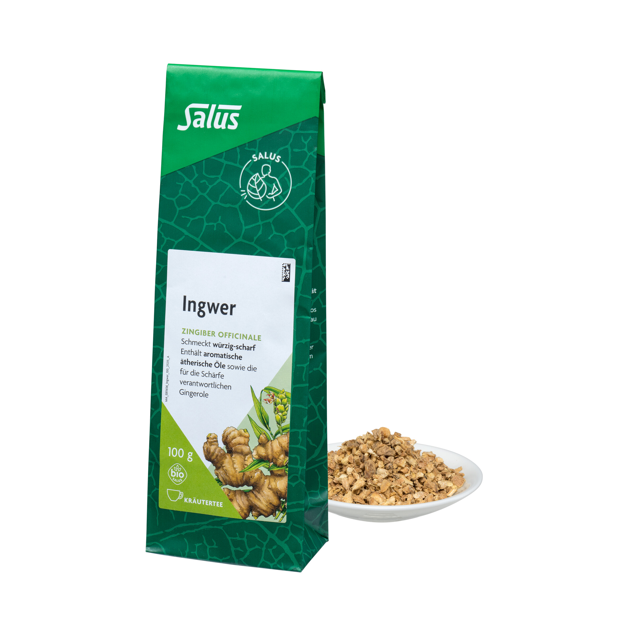 Abbildung für INGWER GEWÜRZTEE Zingiber officinale Bio Salus