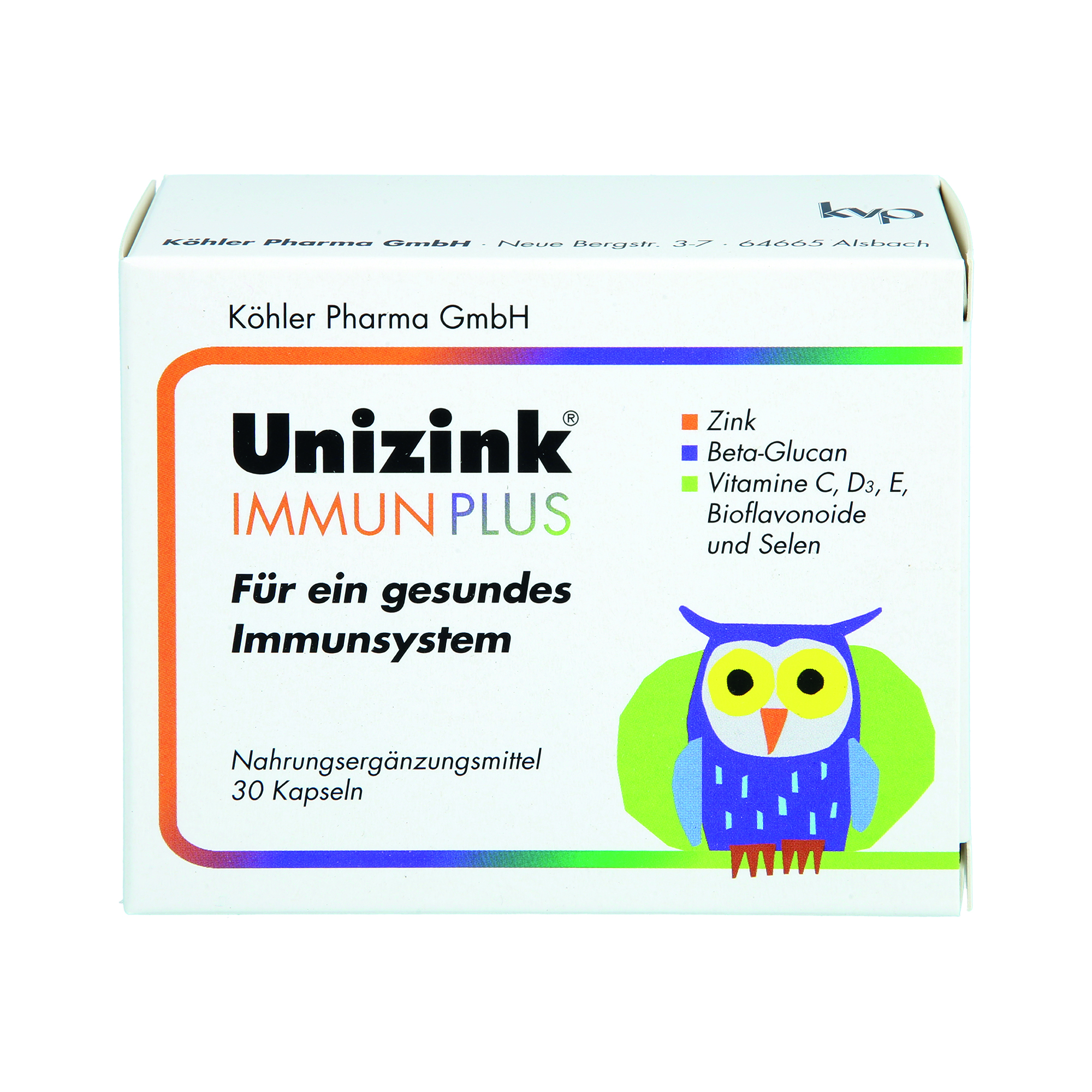 Abbildung für UNIZINK Immun Plus Kapseln