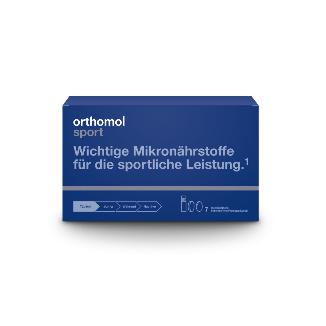 Abbildung für ORTHOMOL Sport Trinkfläschchen/Tabl./Kaps.Kombip.