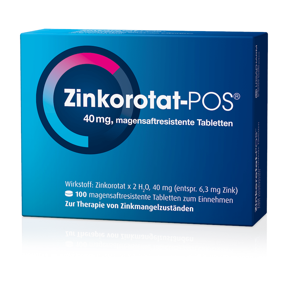 Abbildung für ZINKOROTAT POS magensaftresistente Tabletten