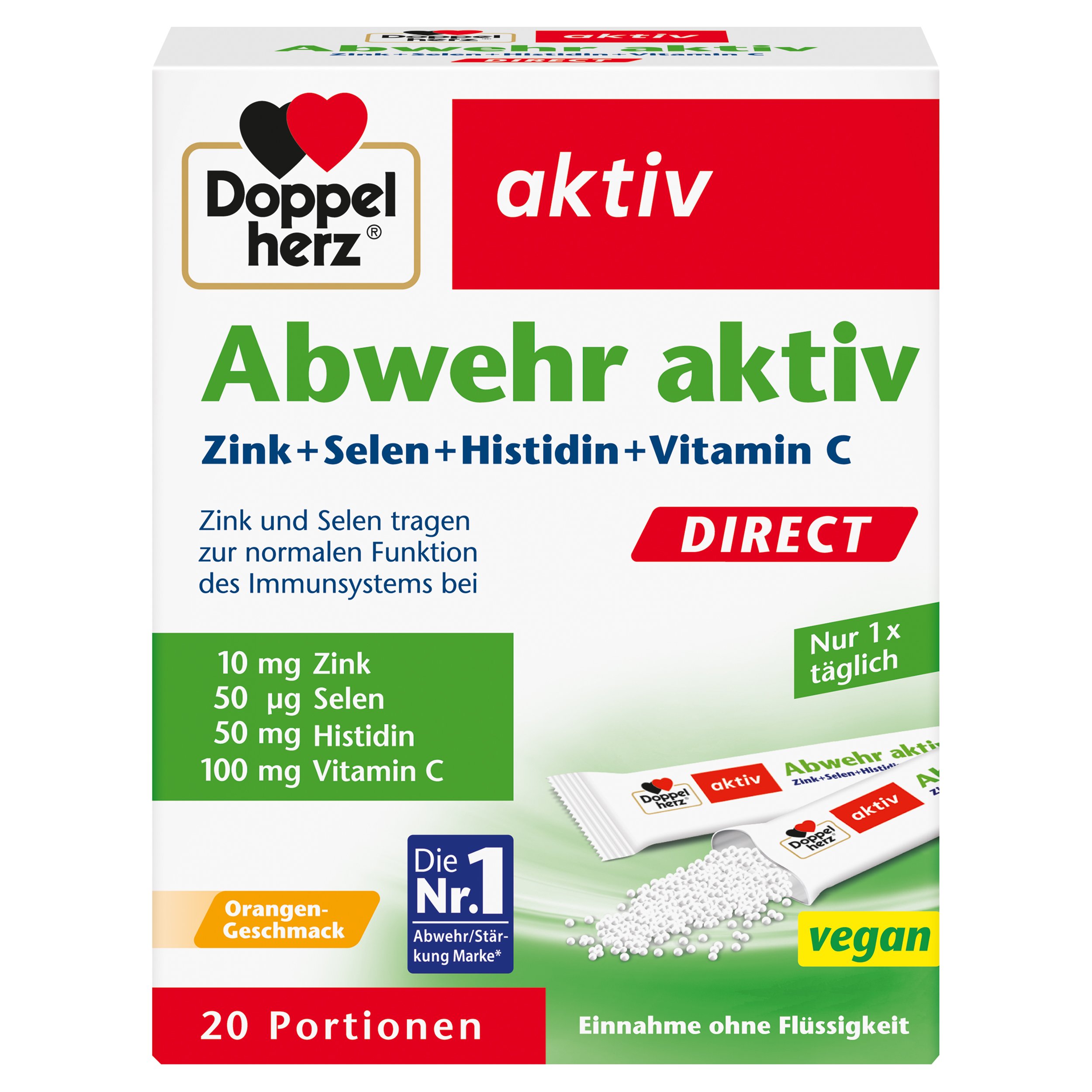 Abbildung für DOPPELHERZ Abwehr aktiv DIRECT Pellets