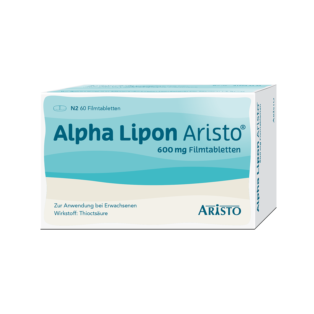 Abbildung für ALPHA LIPON Aristo 600 mg Filmtabletten