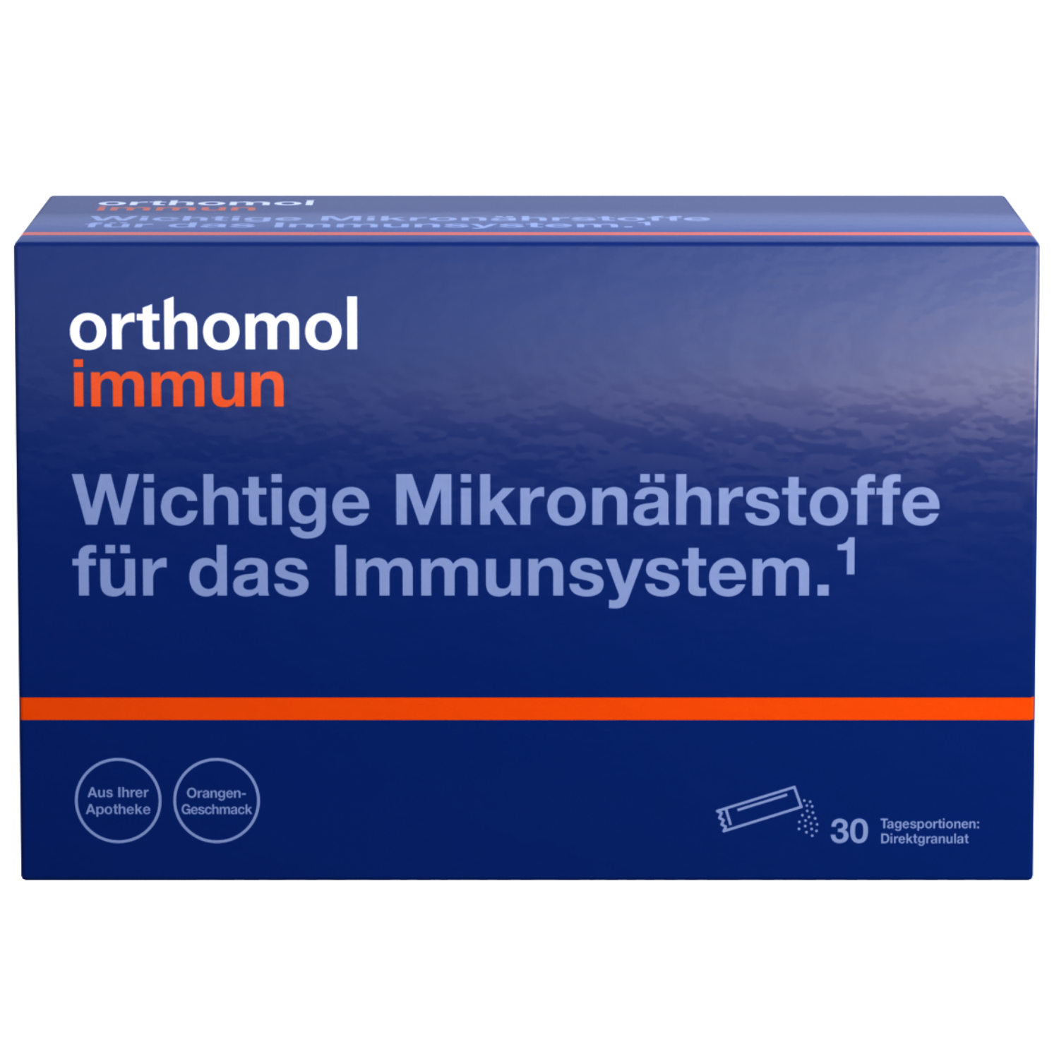 Abbildung für ORTHOMOL Immun Direktgranulat Orange