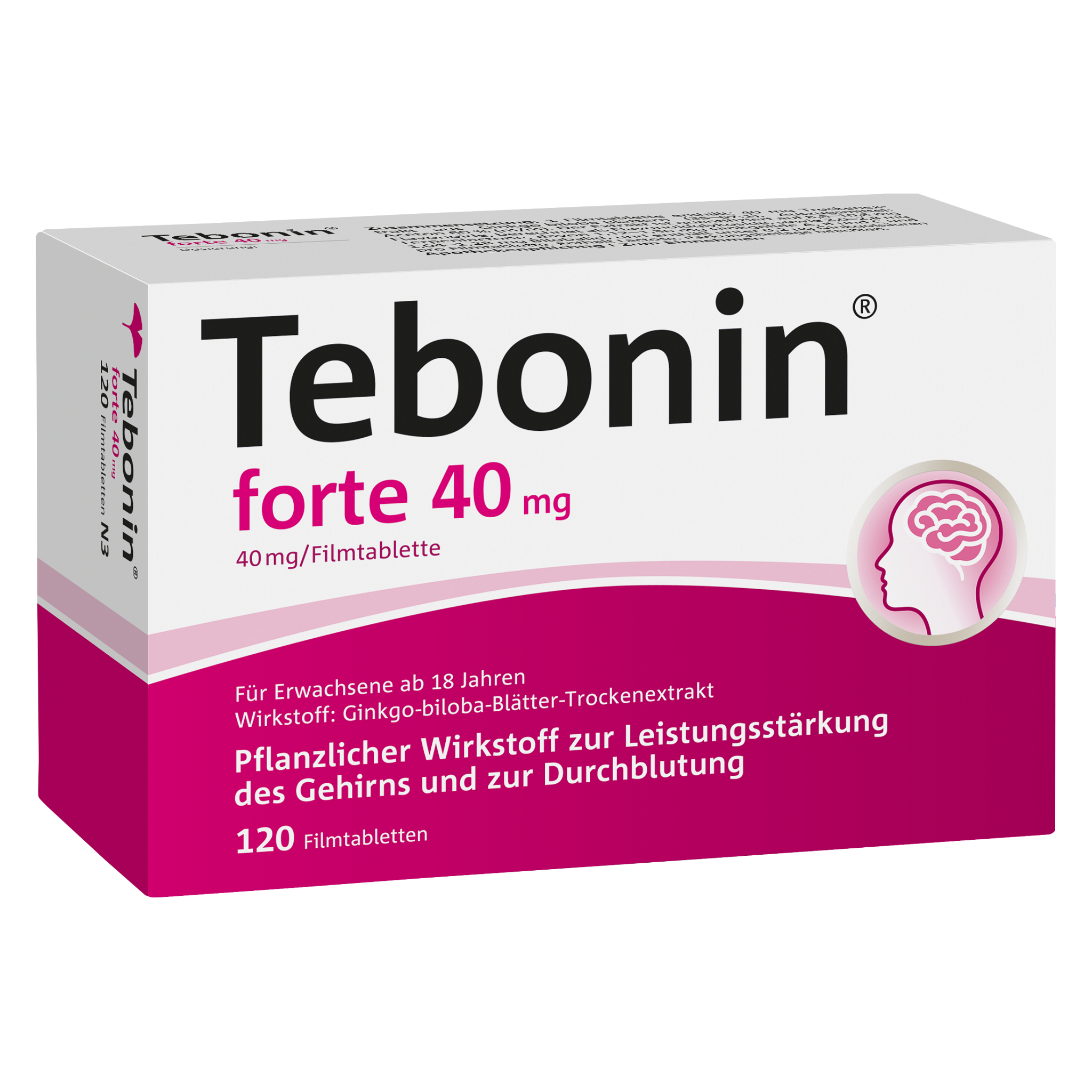 Abbildung für TEBONIN forte 40 mg Filmtabletten