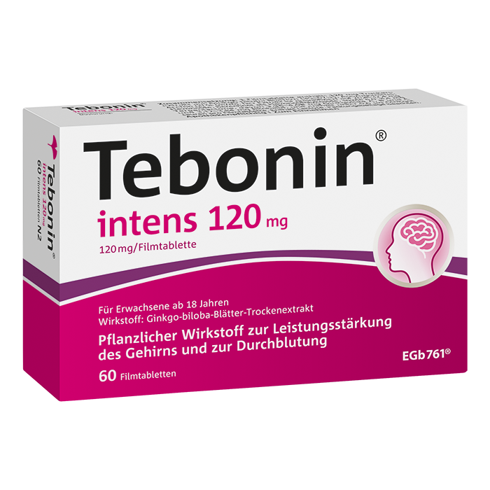 Abbildung für TEBONIN intens 120 mg Filmtabletten