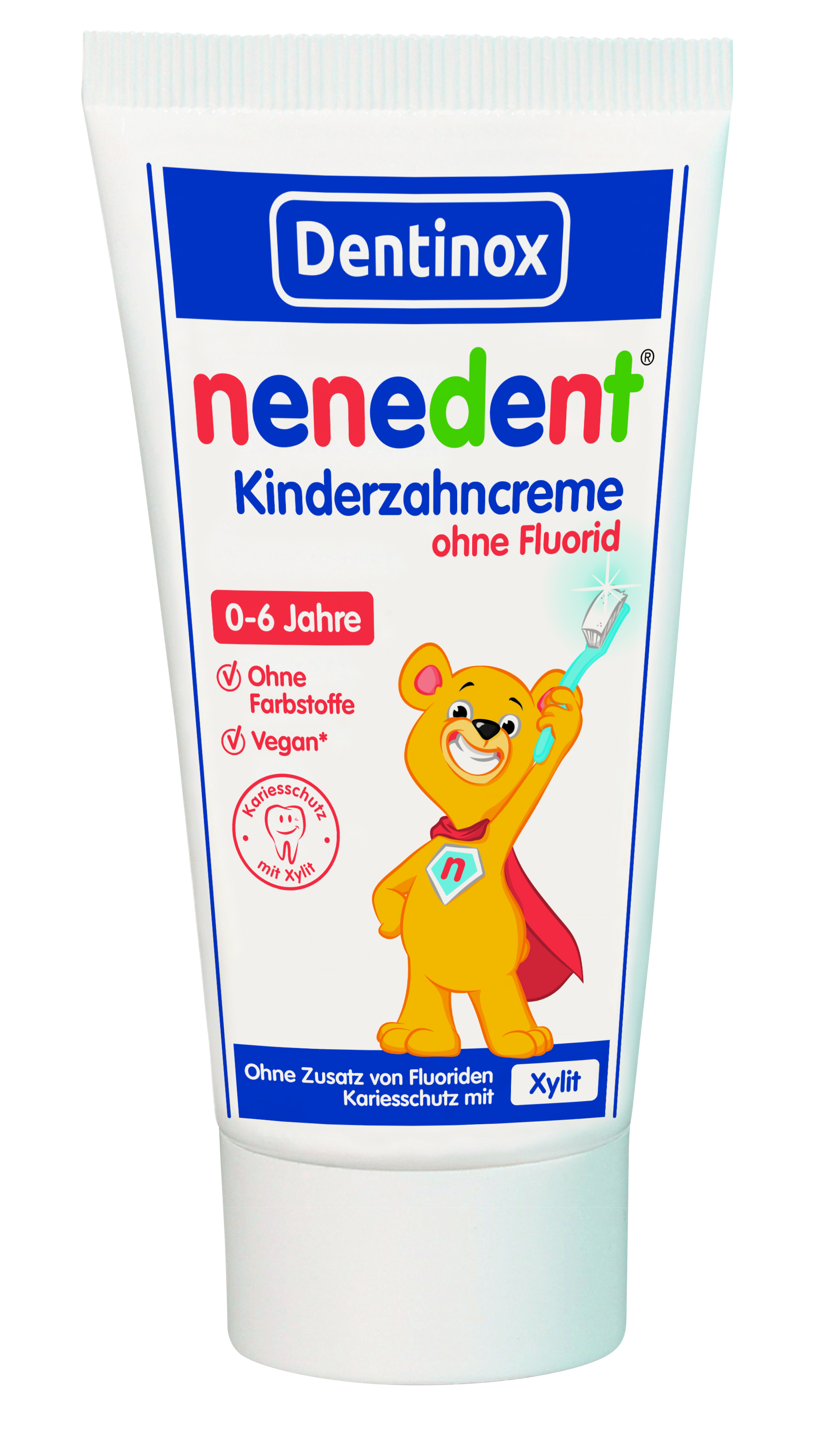 Abbildung für NENEDENT Kinderzahncreme o.Fluorid Standtube