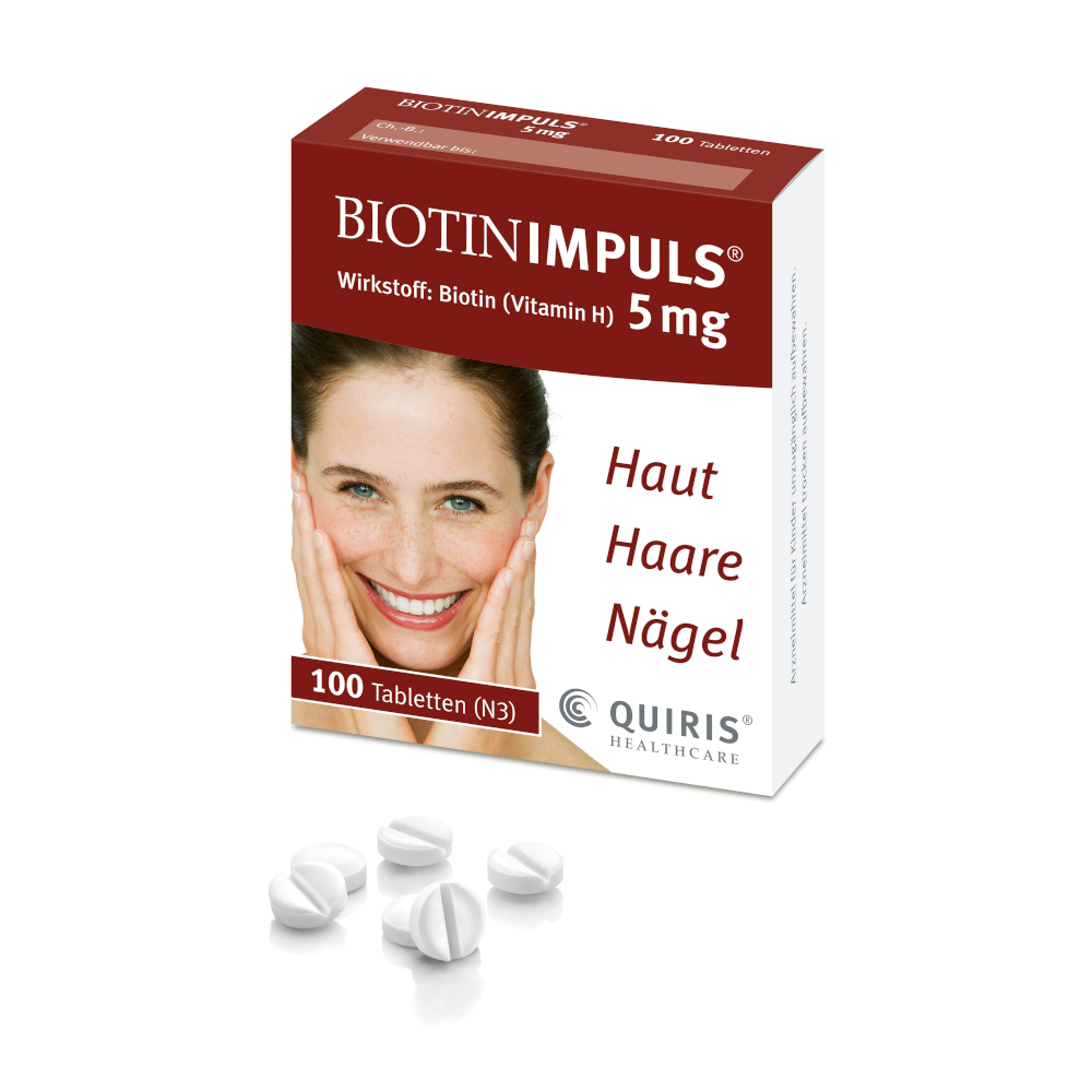 Abbildung für BIOTIN IMPULS 5 mg Tabletten