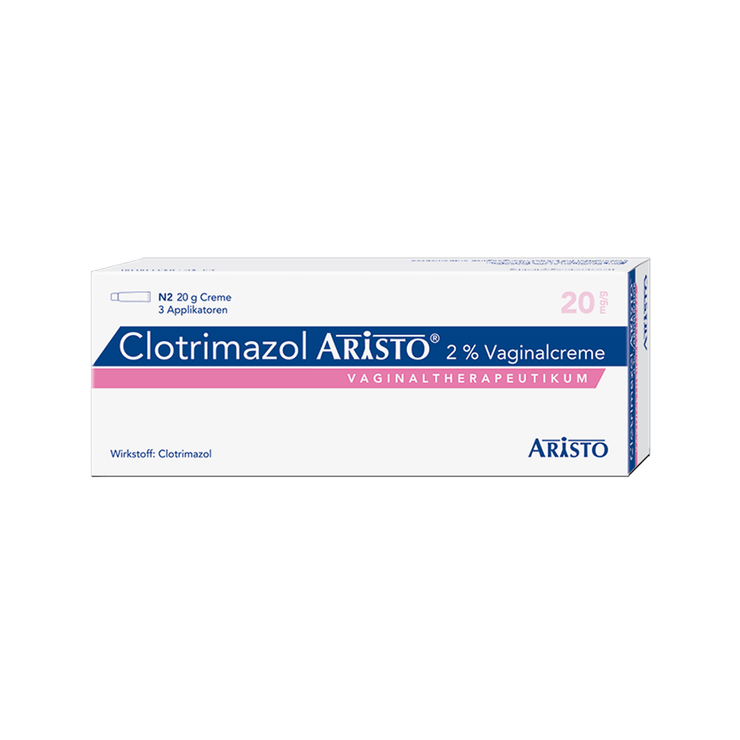 Abbildung für CLOTRIMAZOL ARISTO 2% Vaginalcreme + 3 Applikat.