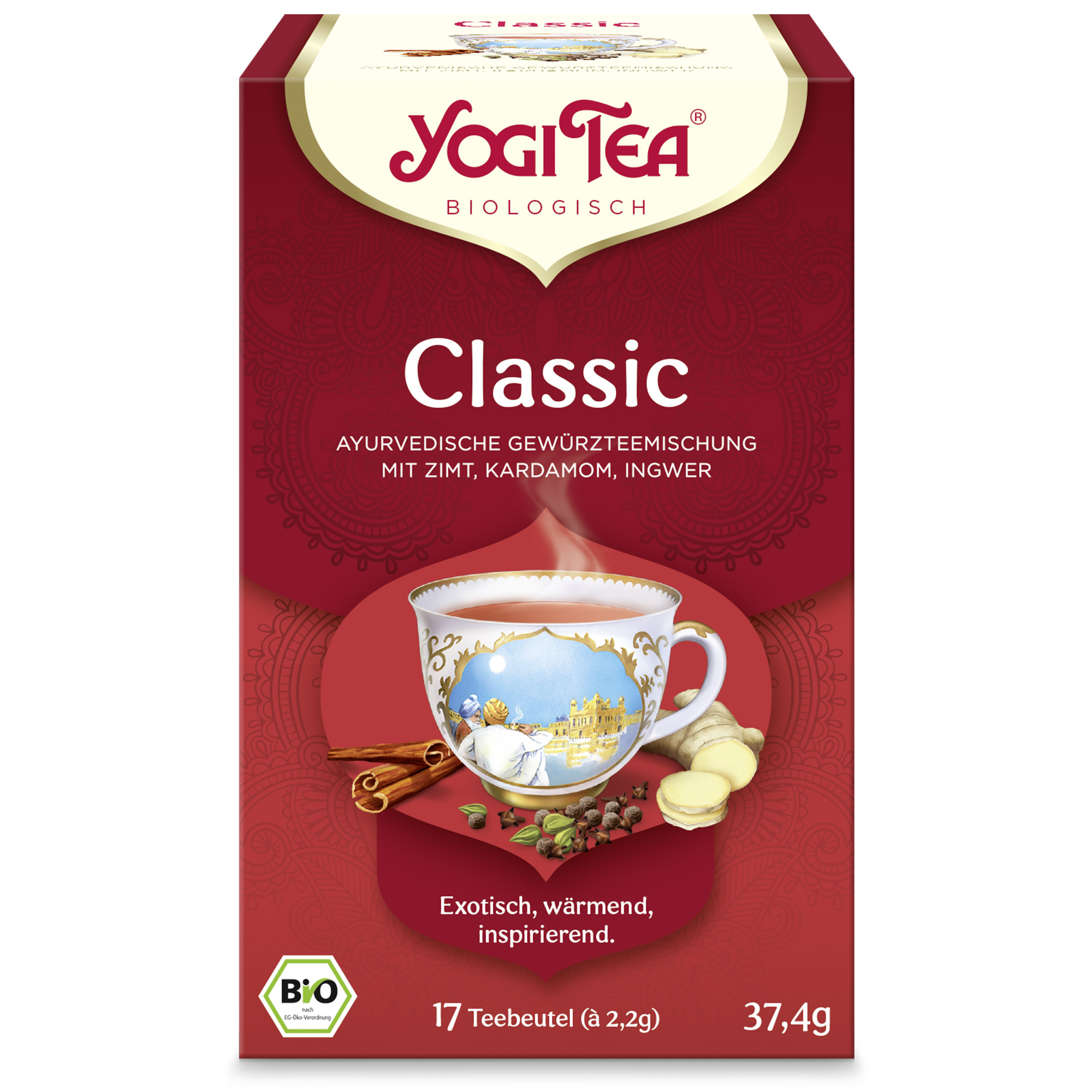 Abbildung für YOGI TEA Classic Bio Filterbeutel