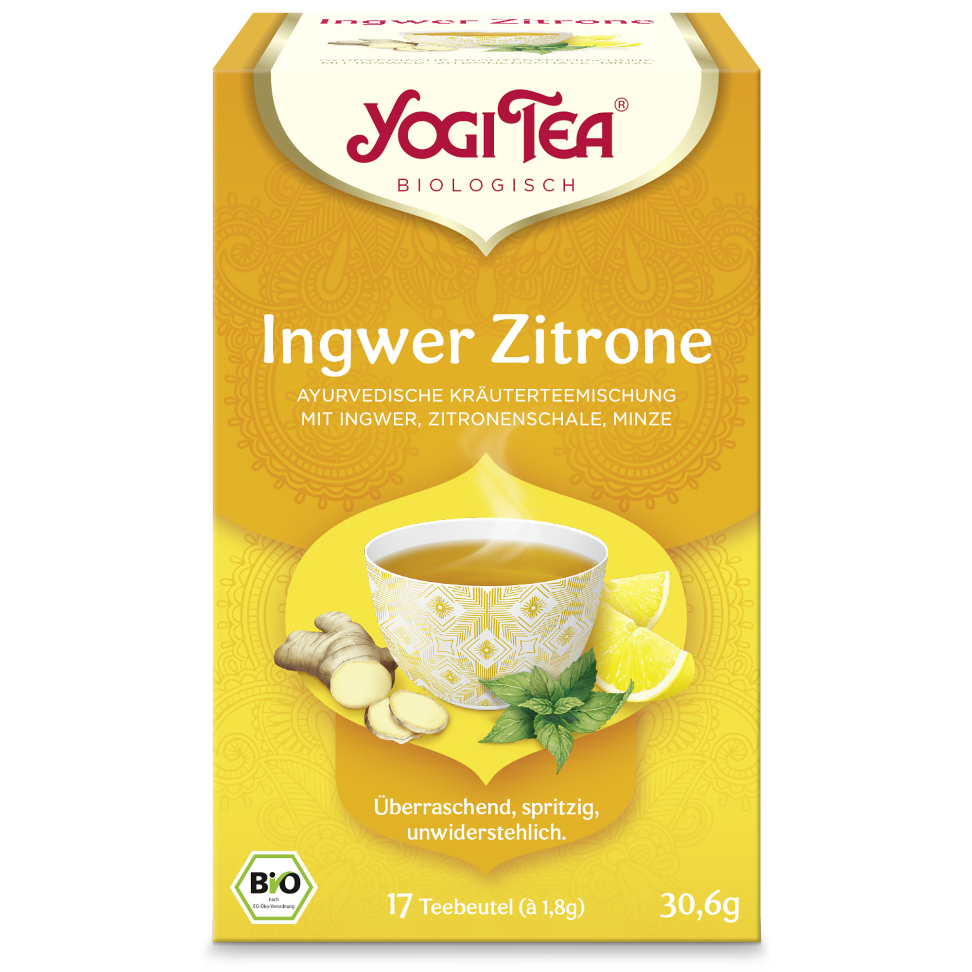 Abbildung für YOGI TEA Ingwer Zitrone Bio Filterbeutel