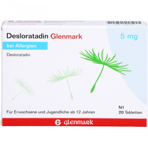 Abbildung für DESLORATADIN Glenmark 5 mg Tabletten