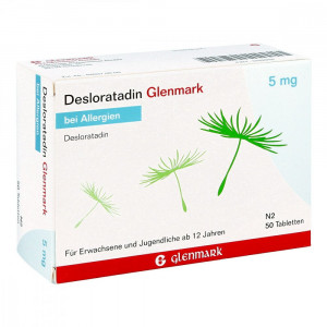 Abbildung für DESLORATADIN Glenmark 5 mg Tabletten