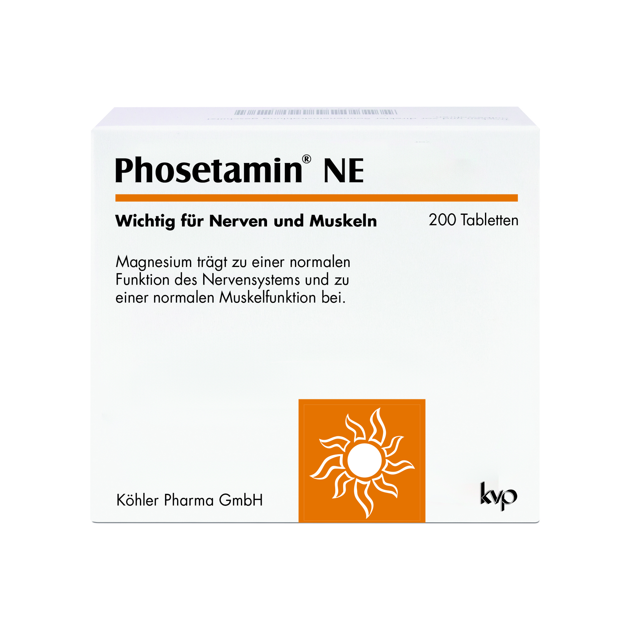 Abbildung für PHOSETAMIN NE Tabletten