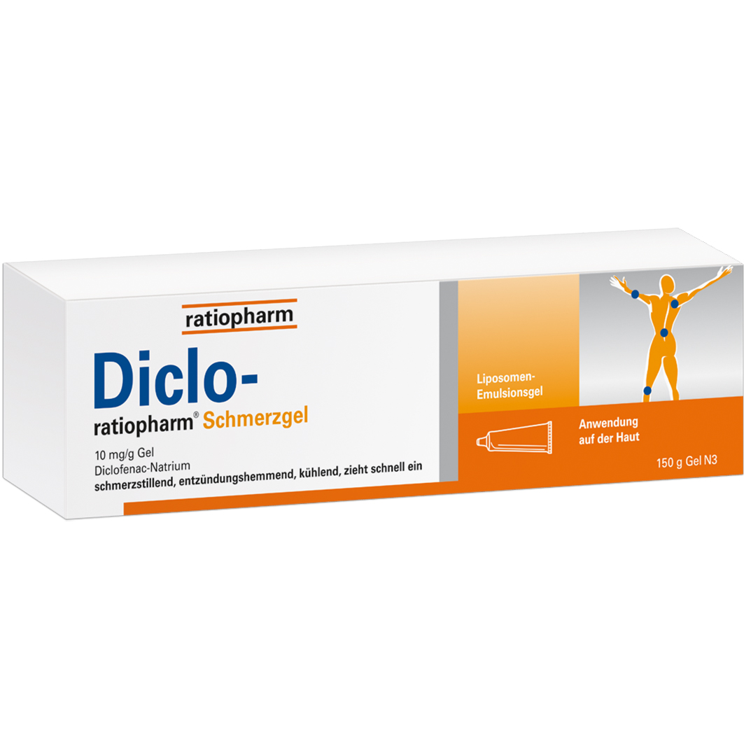 Abbildung für DICLO-RATIOPHARM Schmerzgel