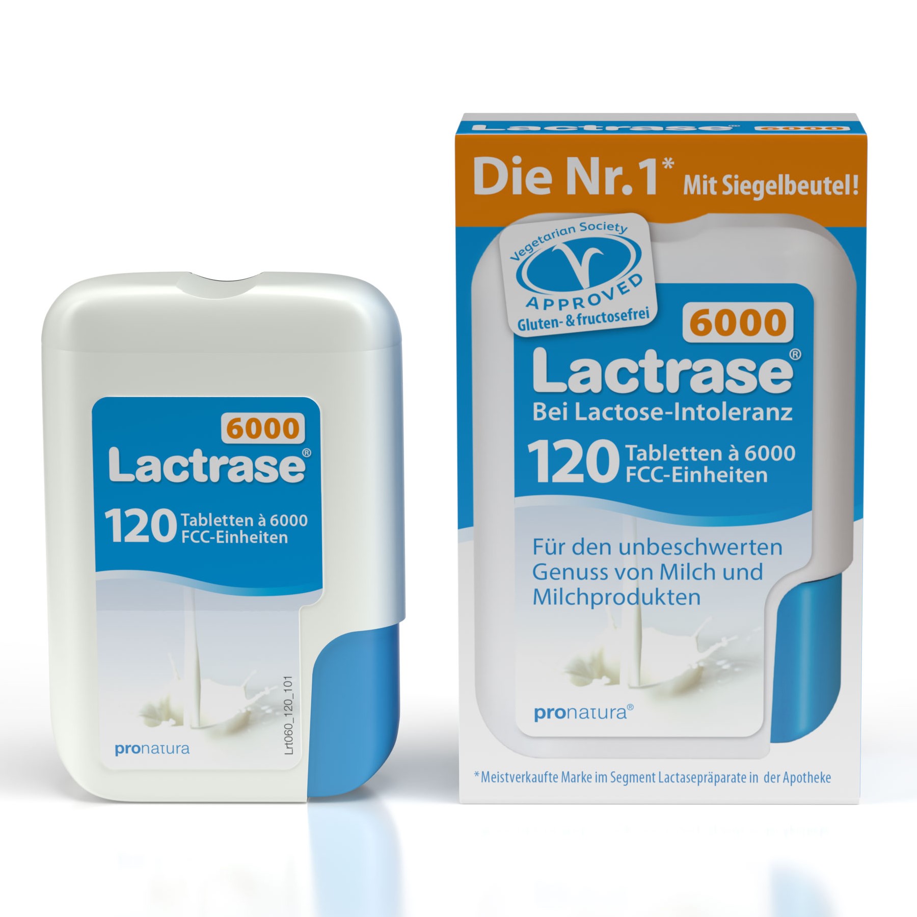Abbildung für LACTRASE 6.000 FCC Tabletten im Klickspender