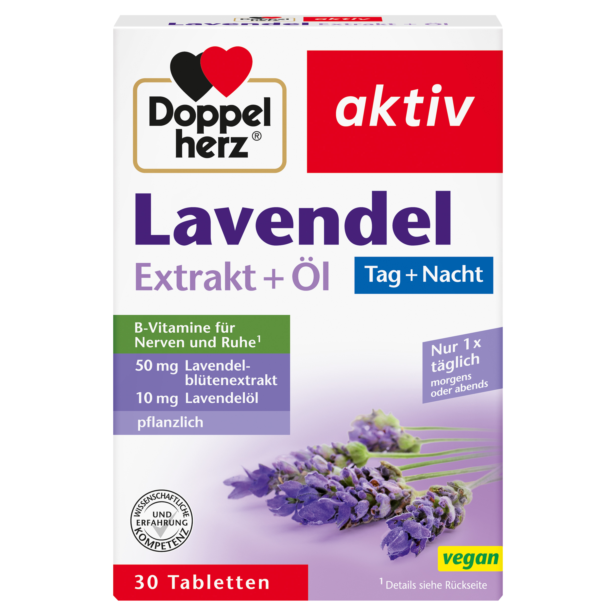 Abbildung für DOPPELHERZ Lavendel Extrakt+Öl Tabletten