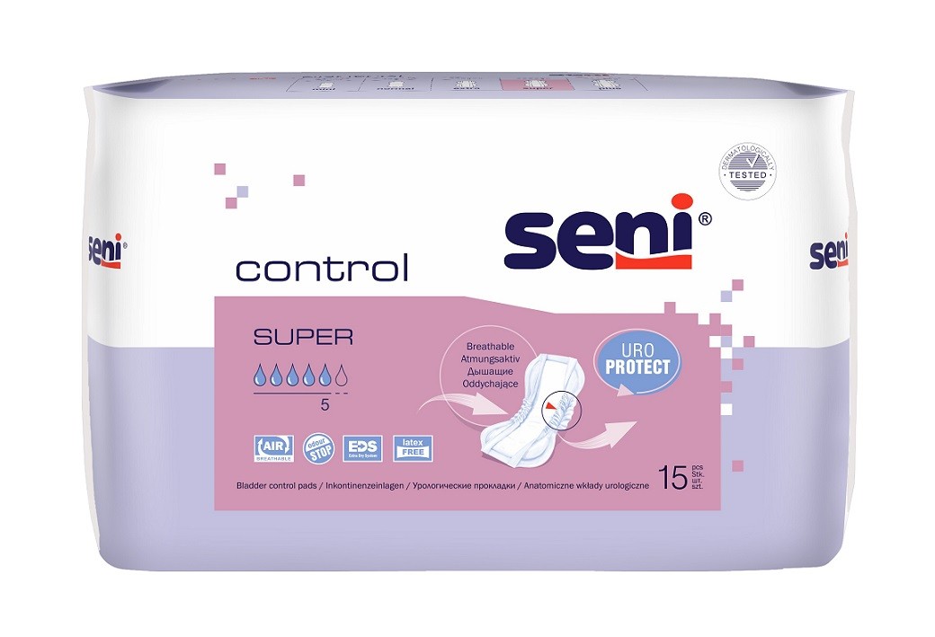 Abbildung für SENI Control Inkontinenzeinlage super