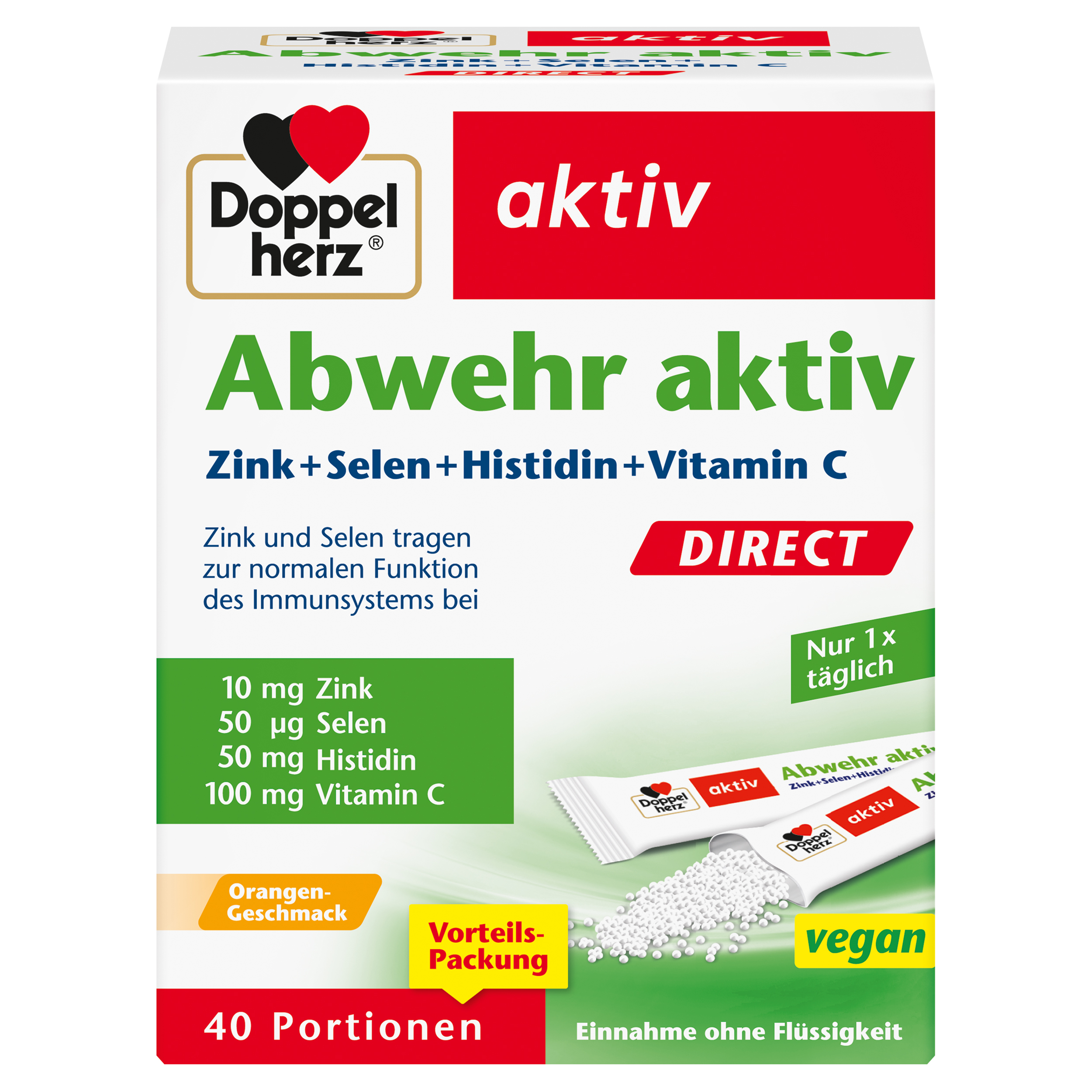 Abbildung für DOPPELHERZ Abwehr aktiv DIRECT Pellets