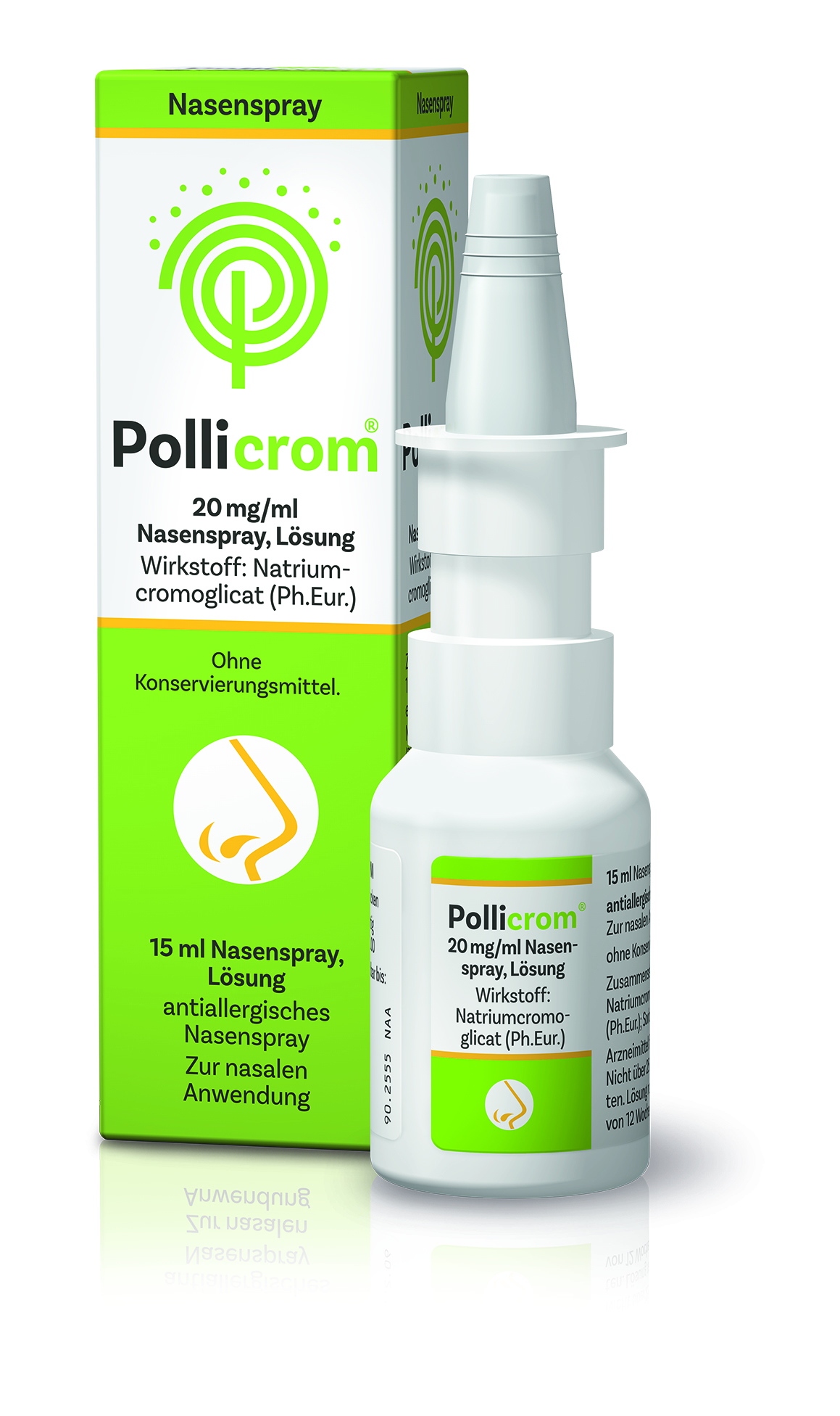 Abbildung für POLLICROM 20 mg/ml Nasenspray Lösung