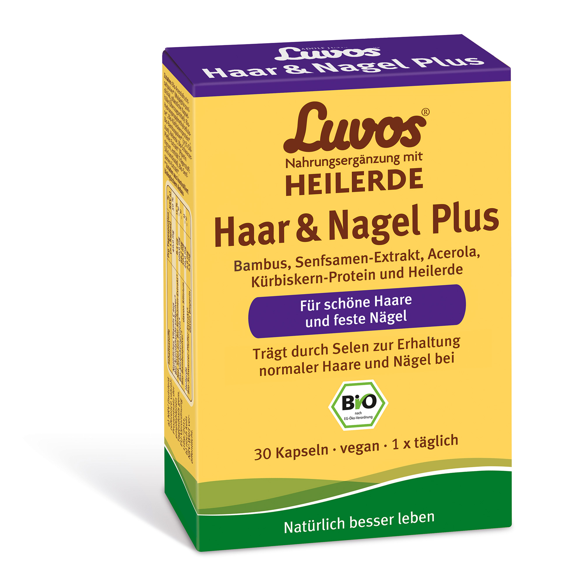Abbildung für LUVOS Heilerde Bio Haar & Nagel Plus Kapseln