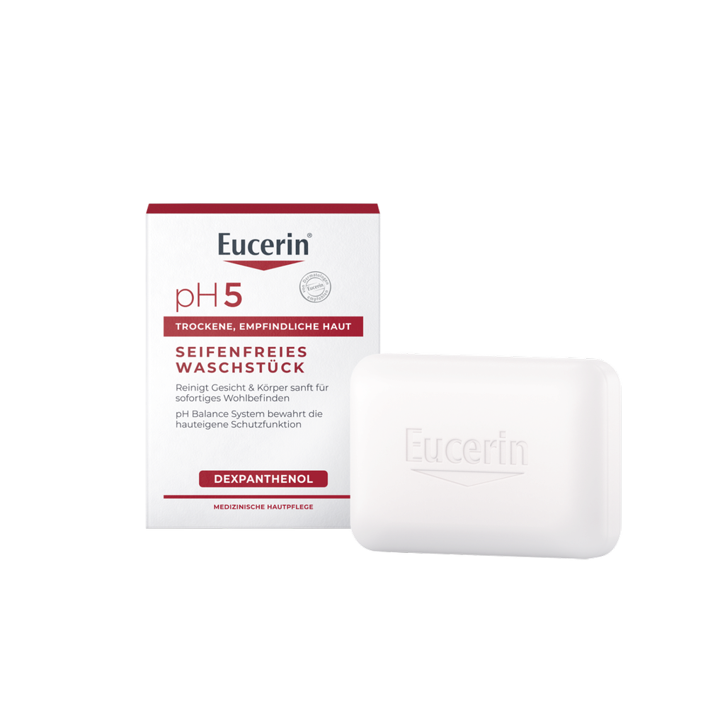 Abbildung für EUCERIN pH5 seifenfreies Waschstück empfindl.Haut