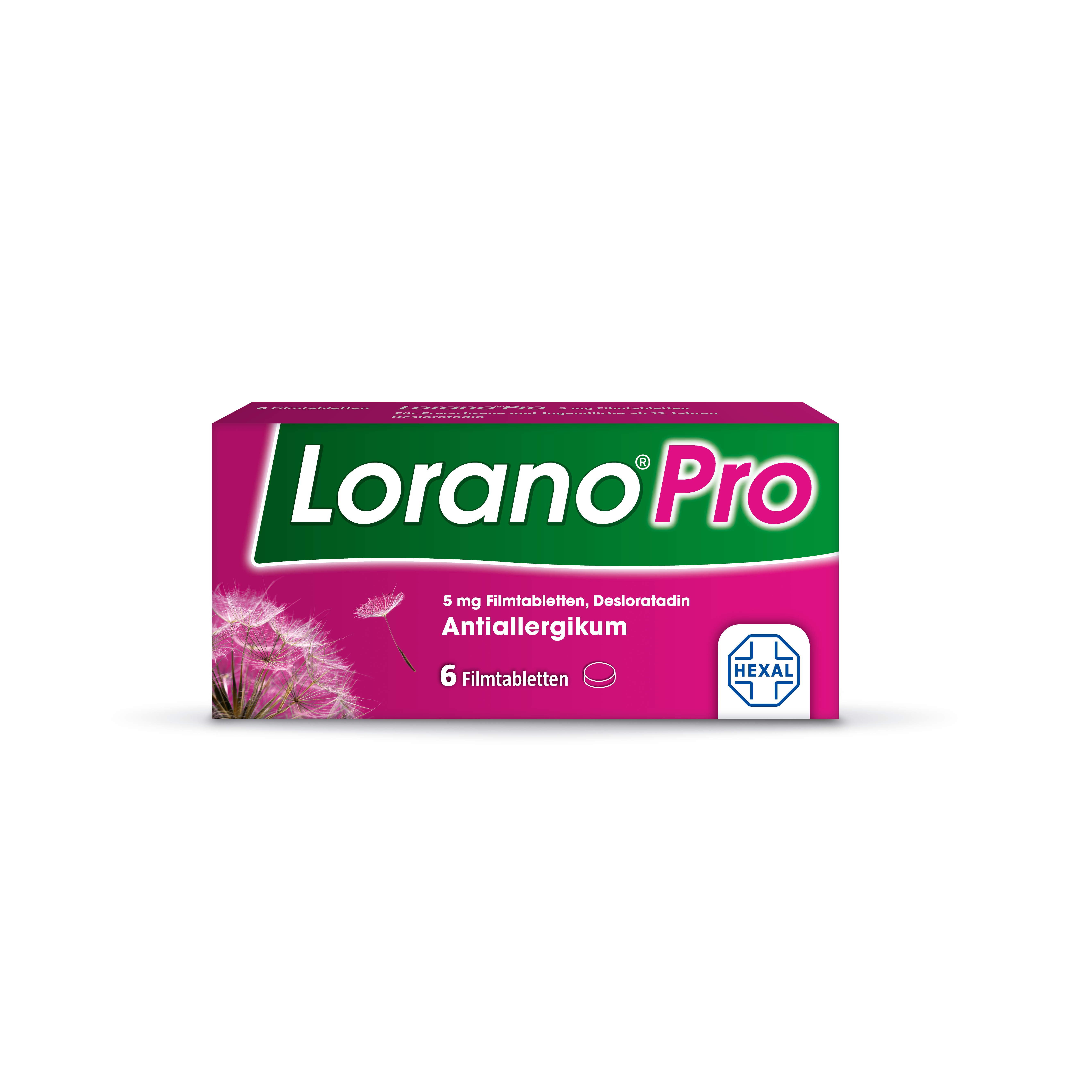 Abbildung für LORANOPRO 5 mg Filmtabletten