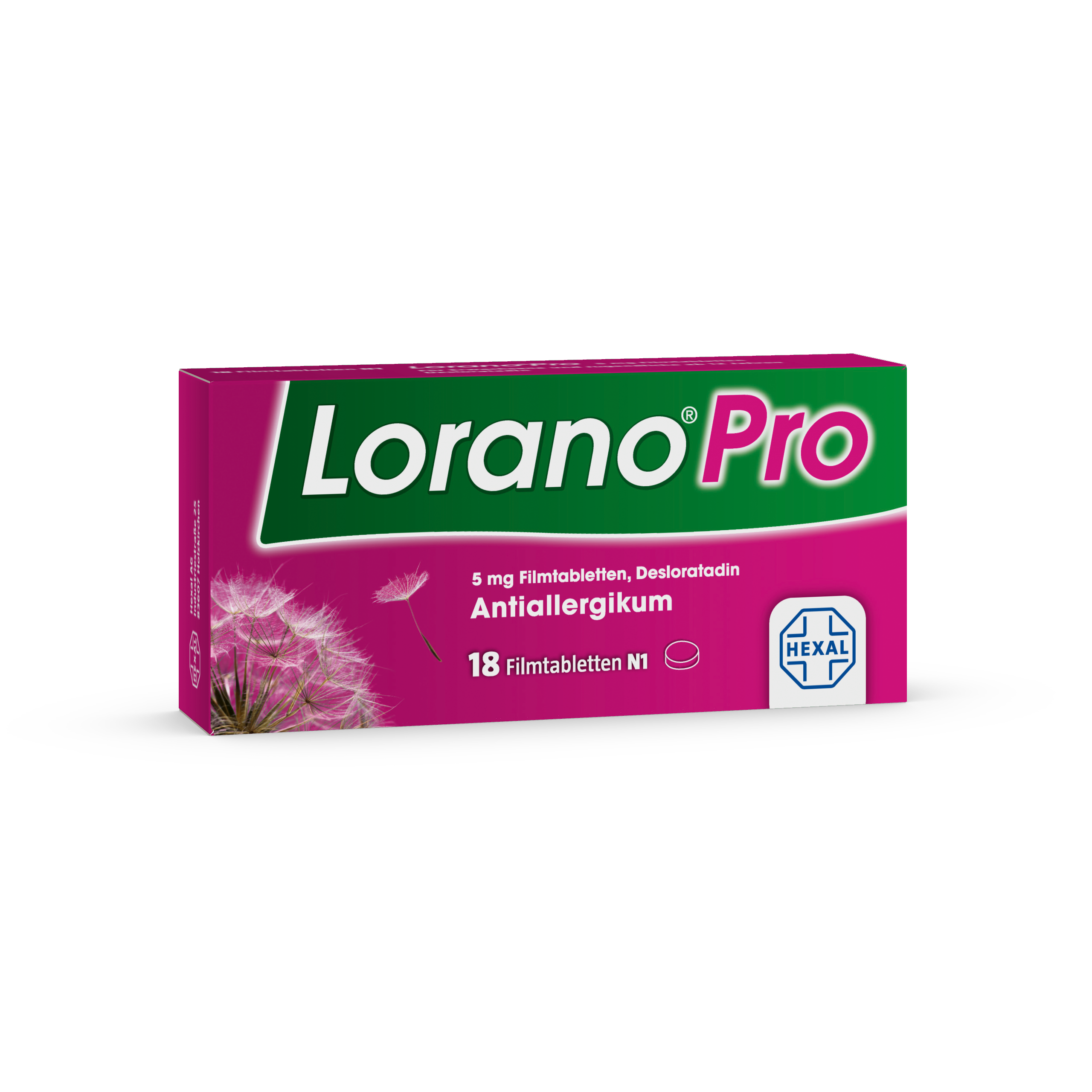 Abbildung für LORANOPRO 5 mg Filmtabletten