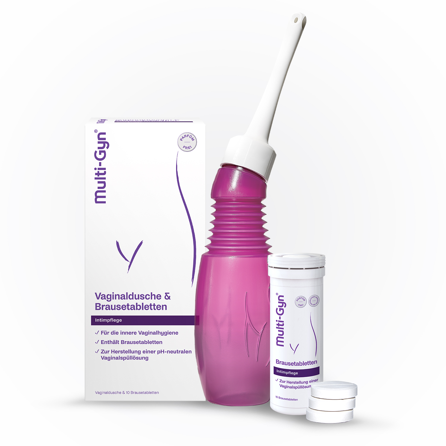 Abbildung für MULTI-GYN Vaginaldusche Kombipack Brausetabletten