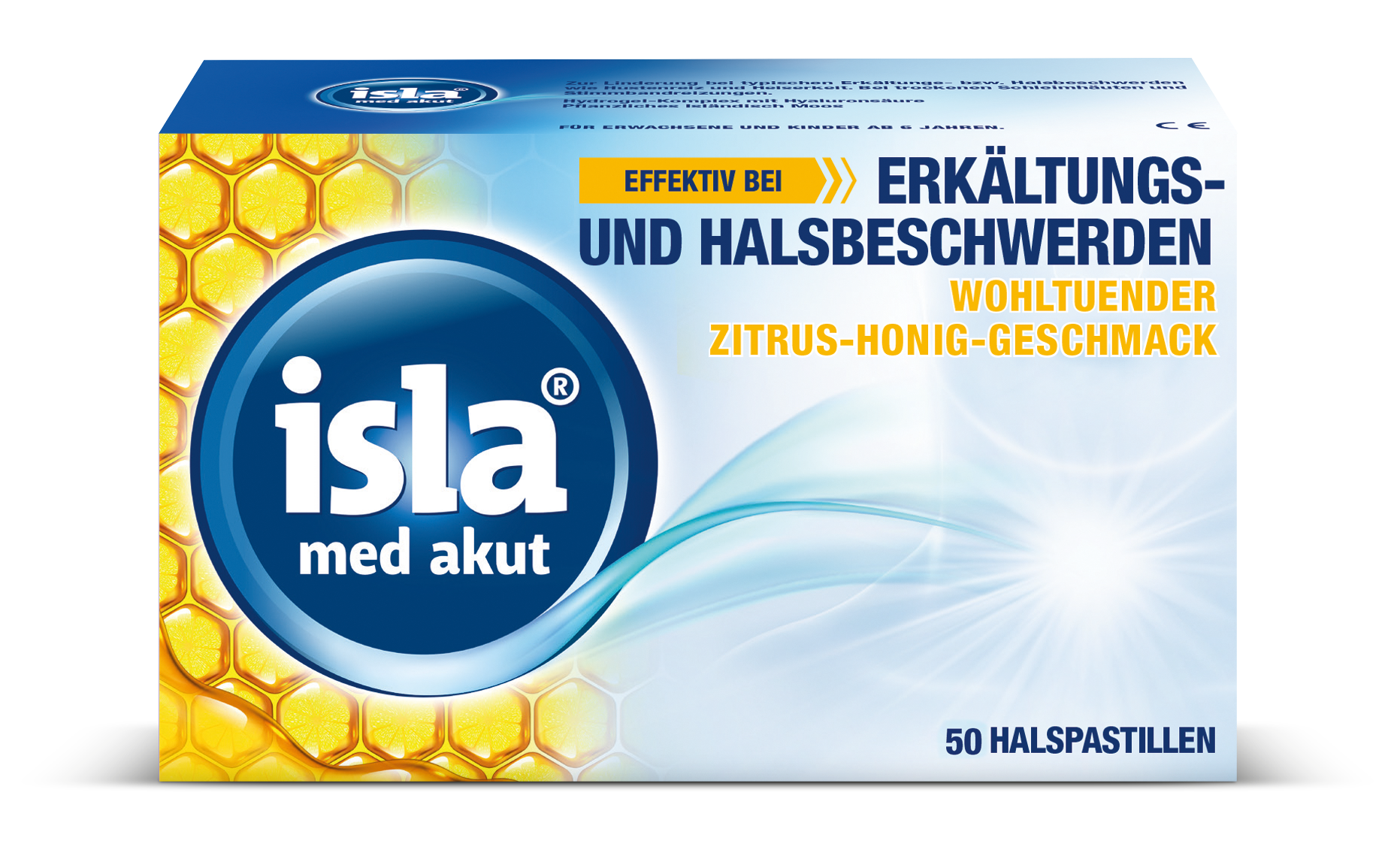Abbildung für ISLA MED akut Zitrus-Honig Pastillen