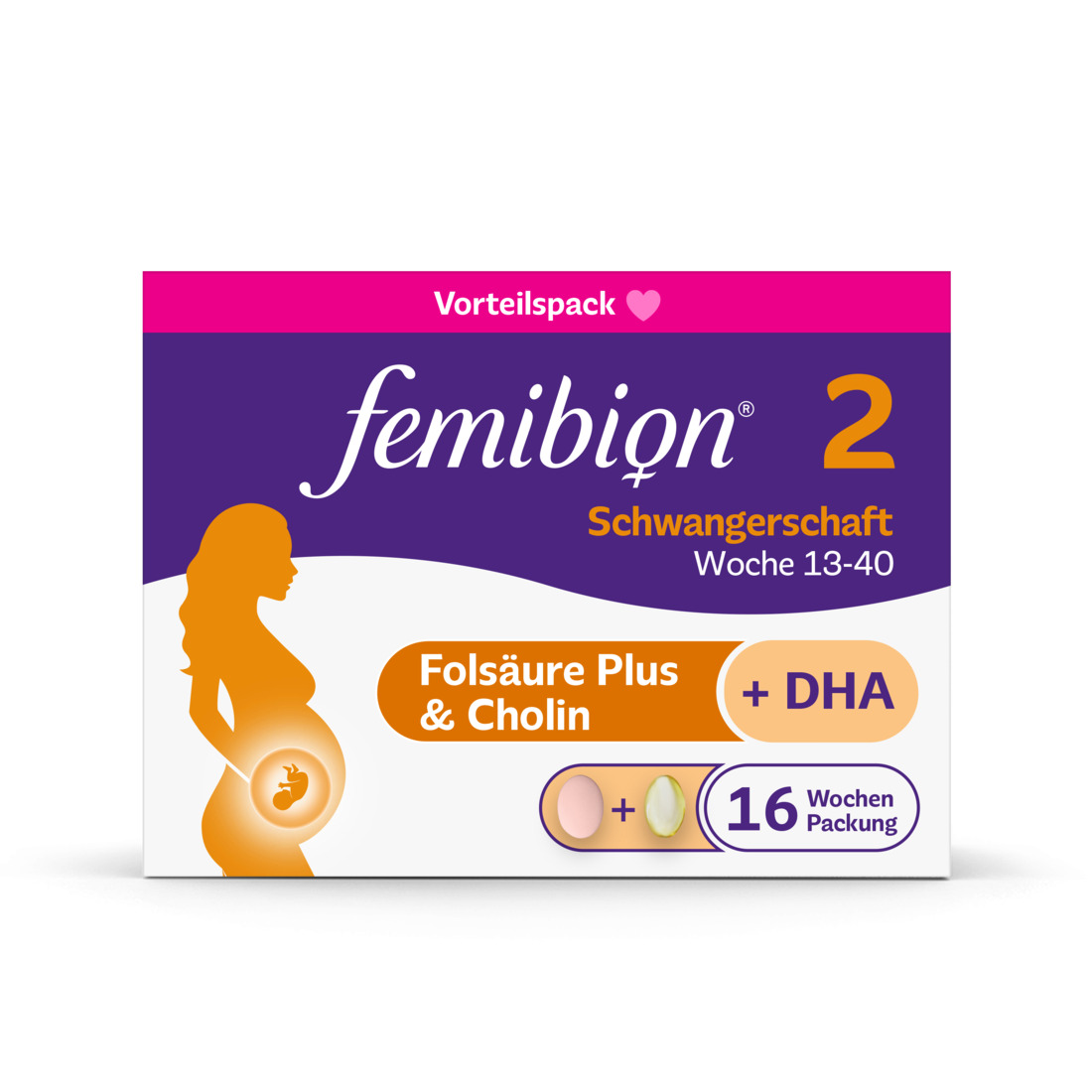 Abbildung für FEMIBION 2 Schwangerschaft Kombipackung