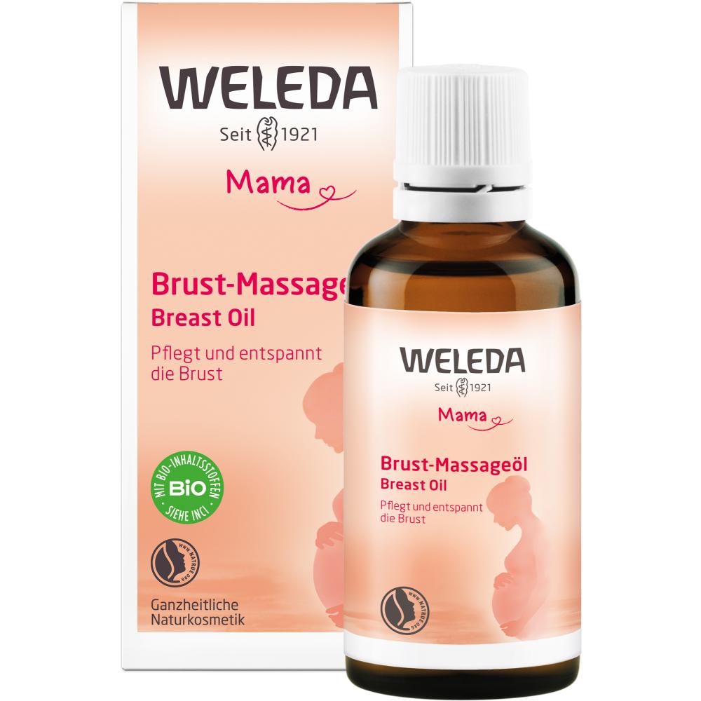 Abbildung für Weleda Brust-Massageöl - Pflegt und entspannt die Brust