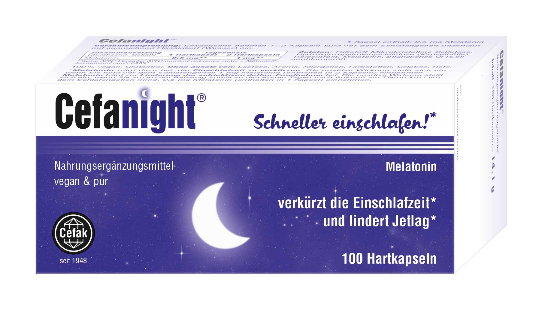 Abbildung für CEFANIGHT Hartkapseln