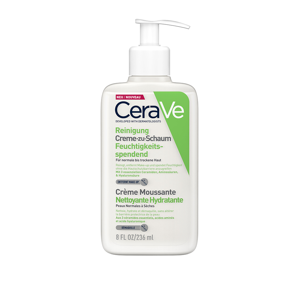 Abbildung für CERAVE Creme-zu-Schaum Reinigung