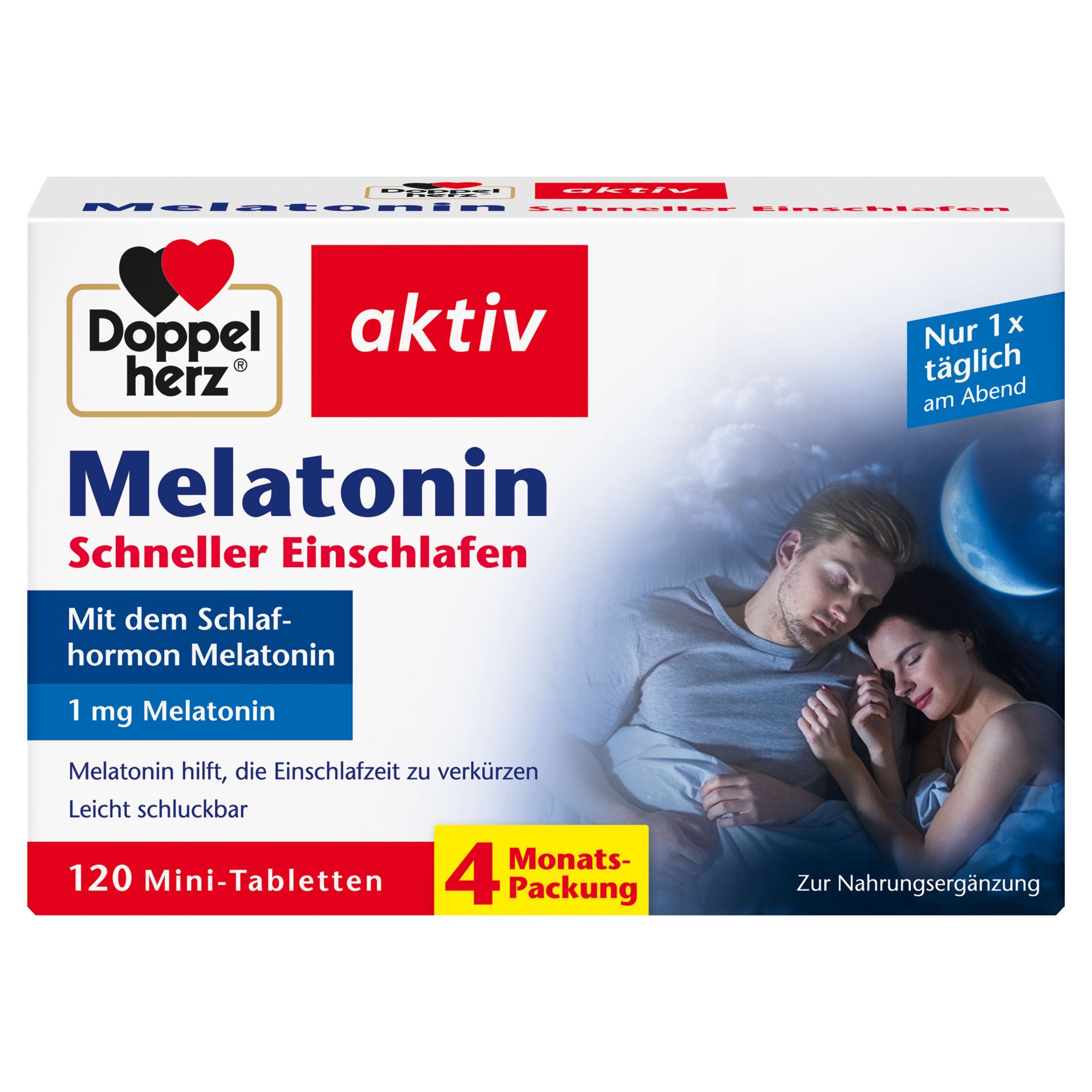 Abbildung für DOPPELHERZ Melatonin Tabletten