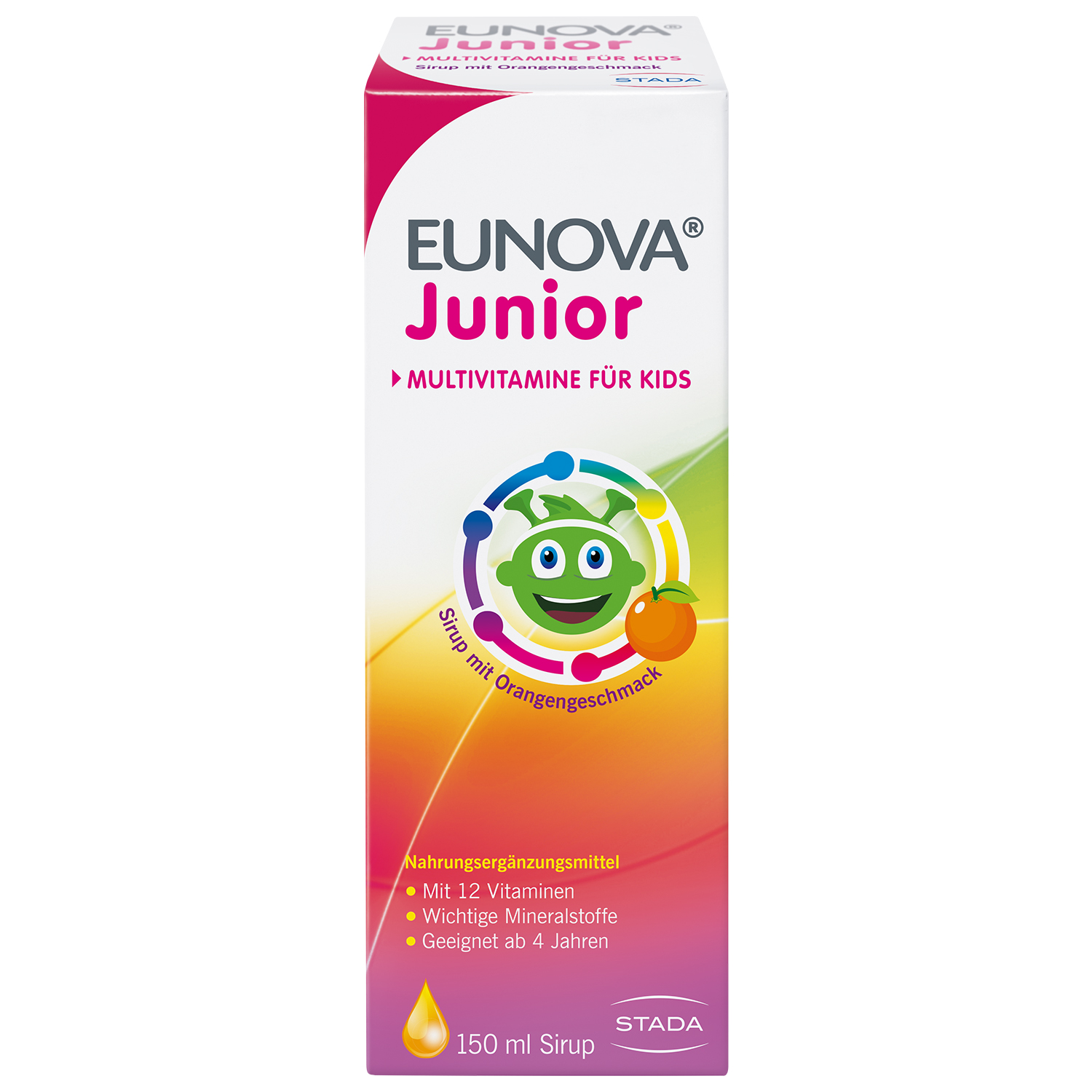 Abbildung für EUNOVA Junior Sirup m.Orangengeschmack