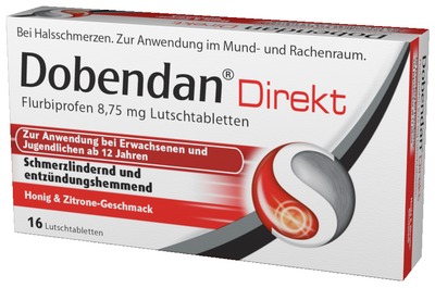 Abbildung für DOBENDAN Direkt Flurbiprofen 8,75 mg Lutschtabl.
