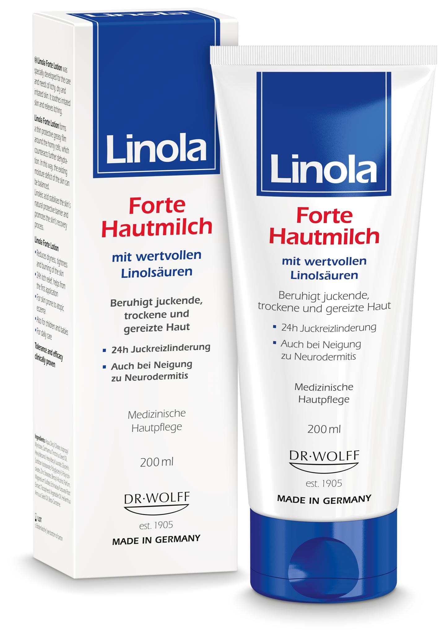 Abbildung für LINOLA Hautmilch Forte