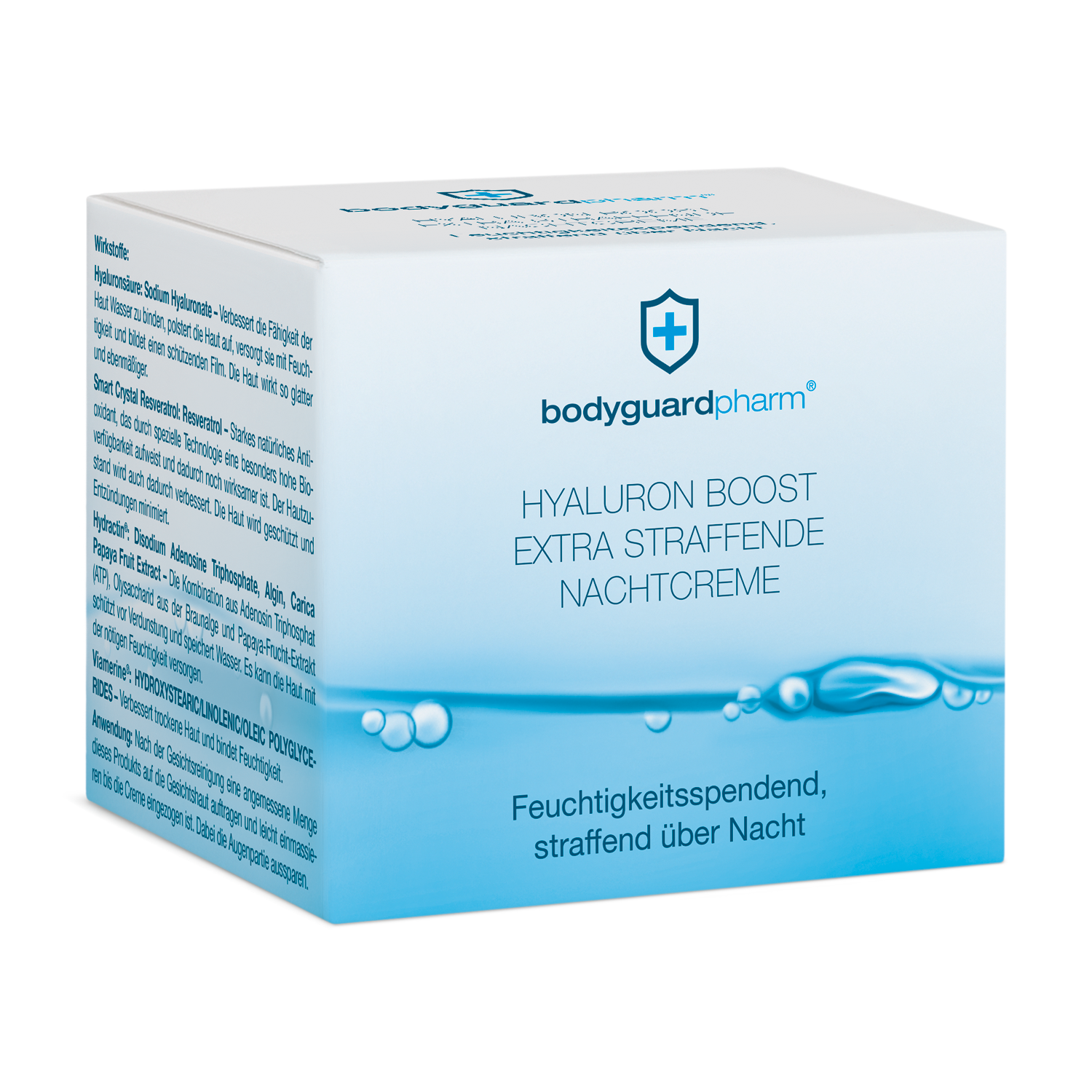 Abbildung für BODYGUARDPHARM HYALURON BOOST extra straffende Nachtcreme