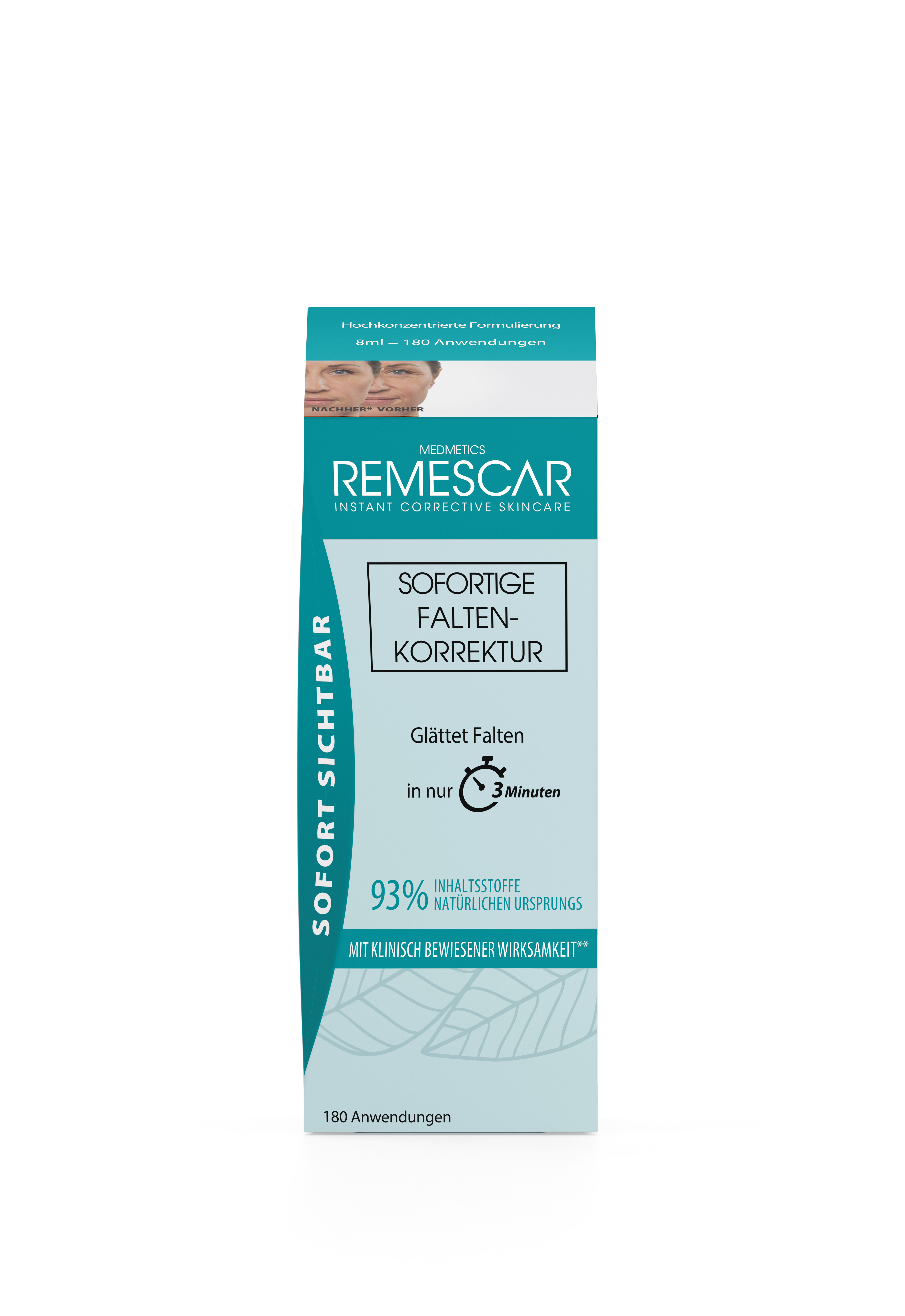 Abbildung für Remescar Anti-Falten-Creme mit Soforteffekt, 8ml