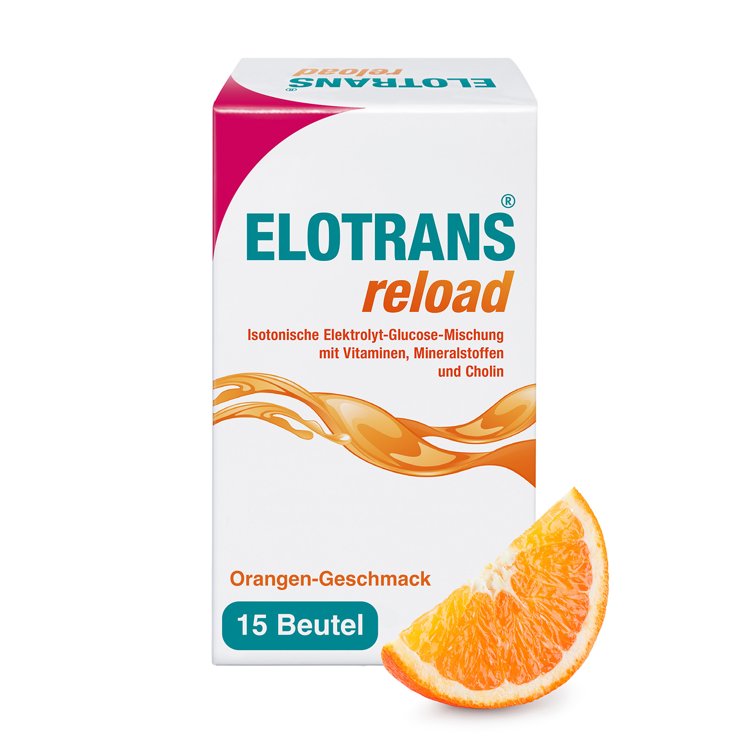 Abbildung für ELOTRANS reload Elektrolyt-Pulver mit Vitaminen
