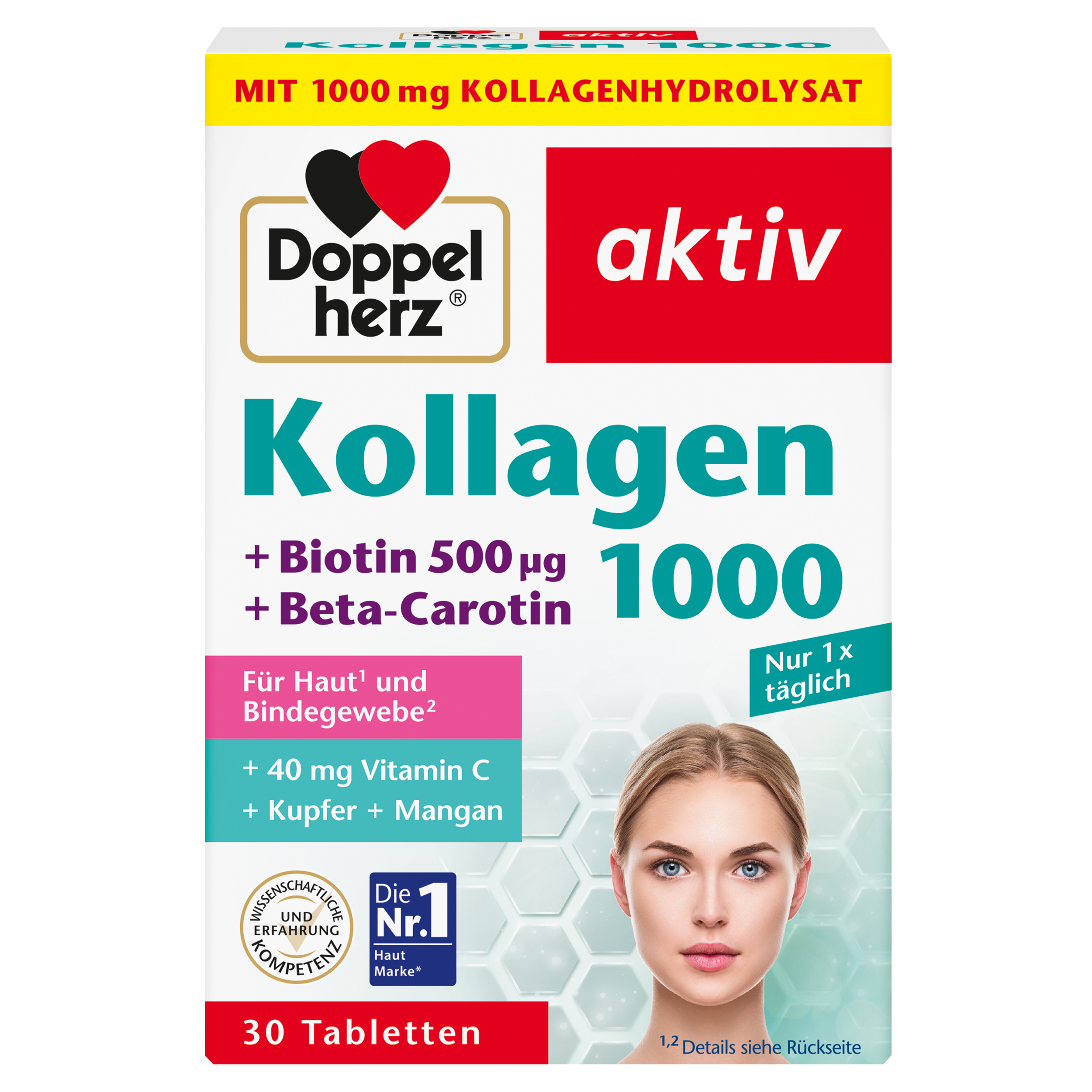 Abbildung für DOPPELHERZ Kollagen 1000 Tabletten