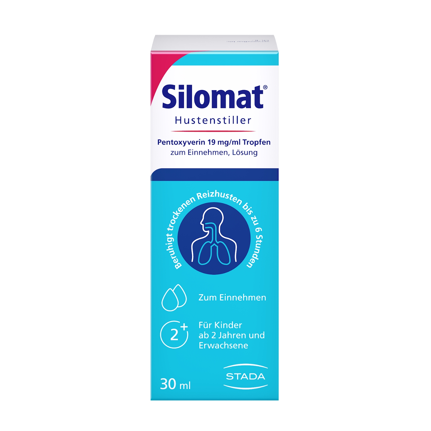 Abbildung für SILOMAT Hustenstiller Pentoxyverin 19 mg/ml TEI