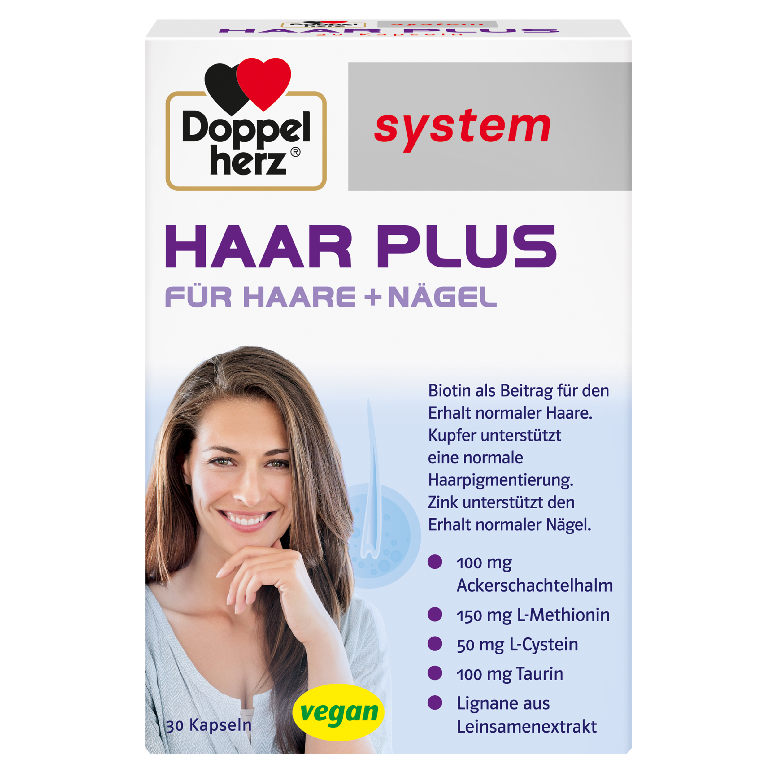 Abbildung für DOPPELHERZ Haar Plus system Kapseln