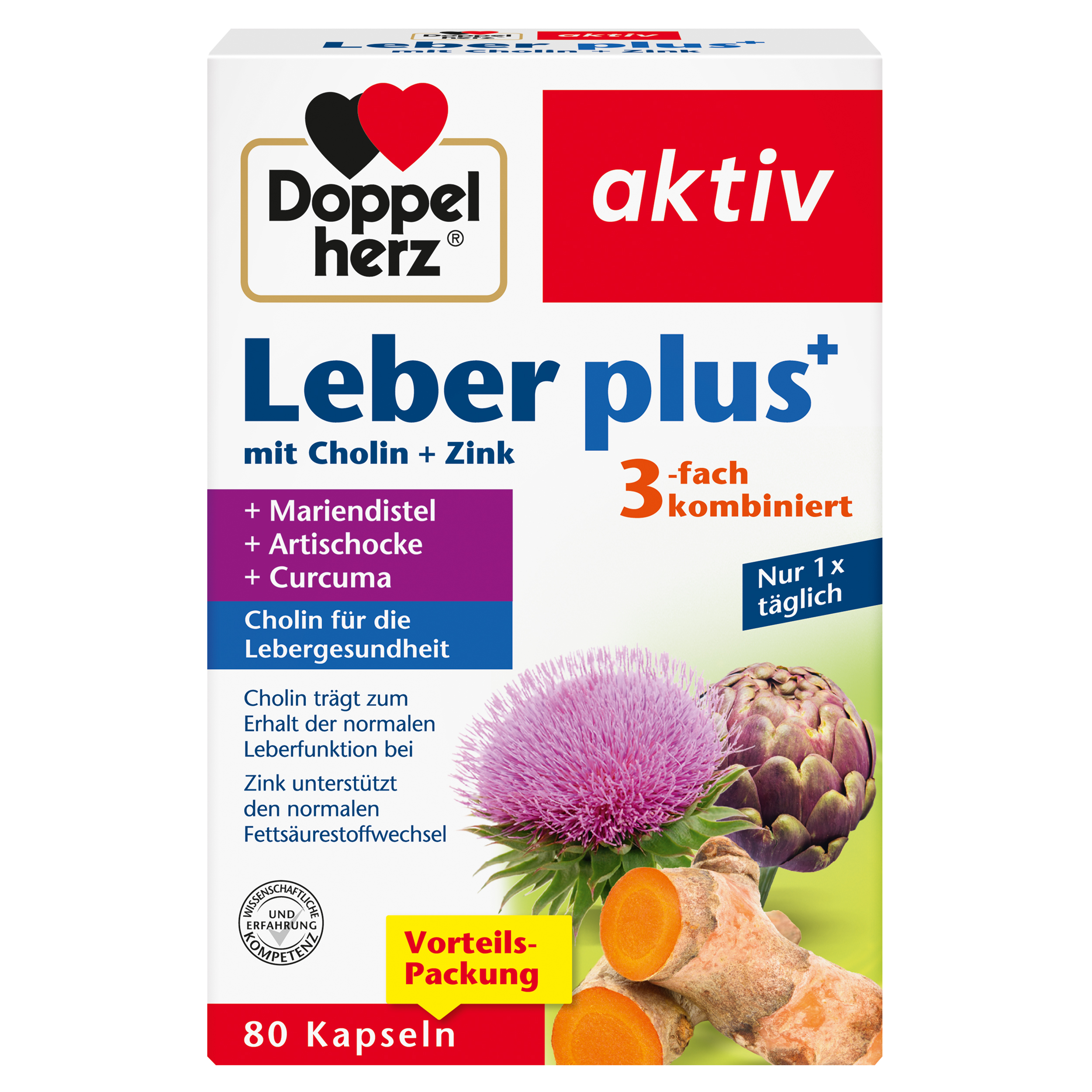 Abbildung für DOPPELHERZ Leber plus Kapseln