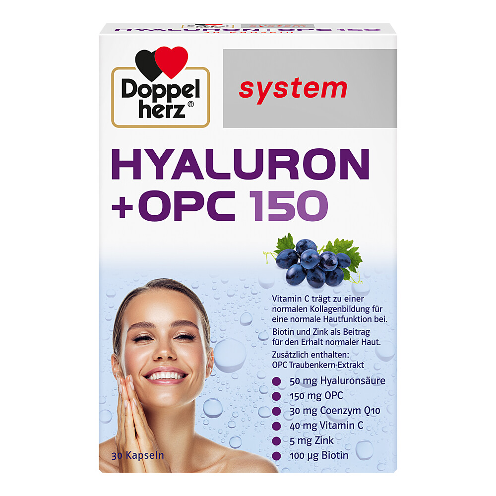 Abbildung für DOPPELHERZ Hyaluron+OPC system Kapseln
