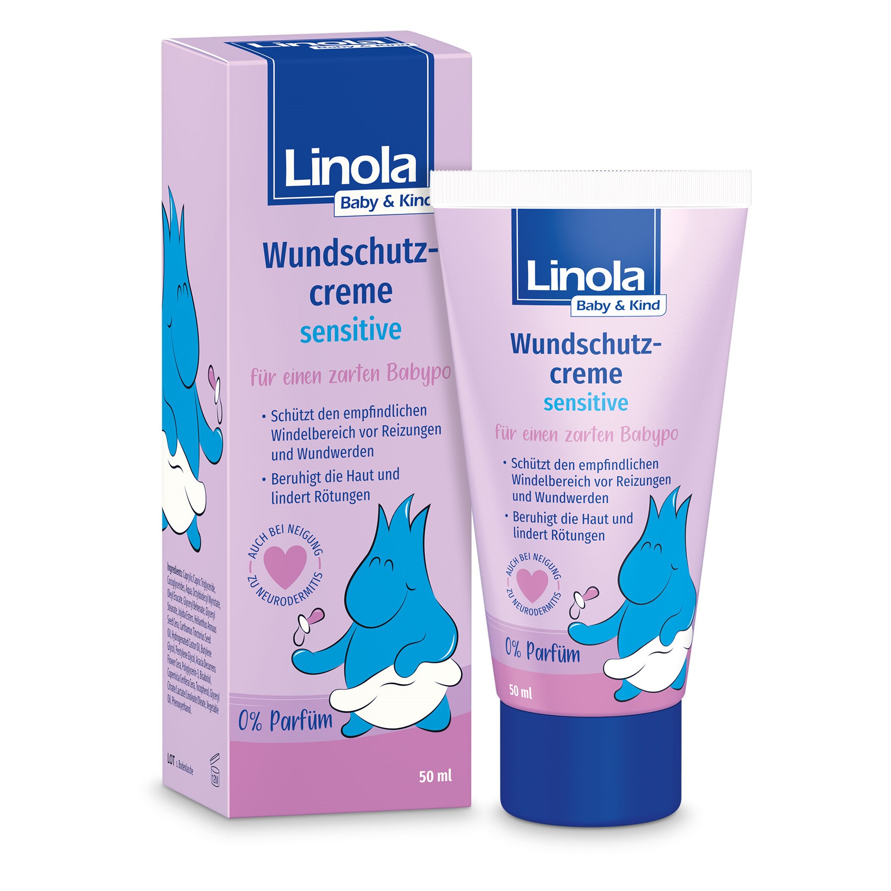 Abbildung für LINOLA Baby & Kind Wundschutzcreme sensitive