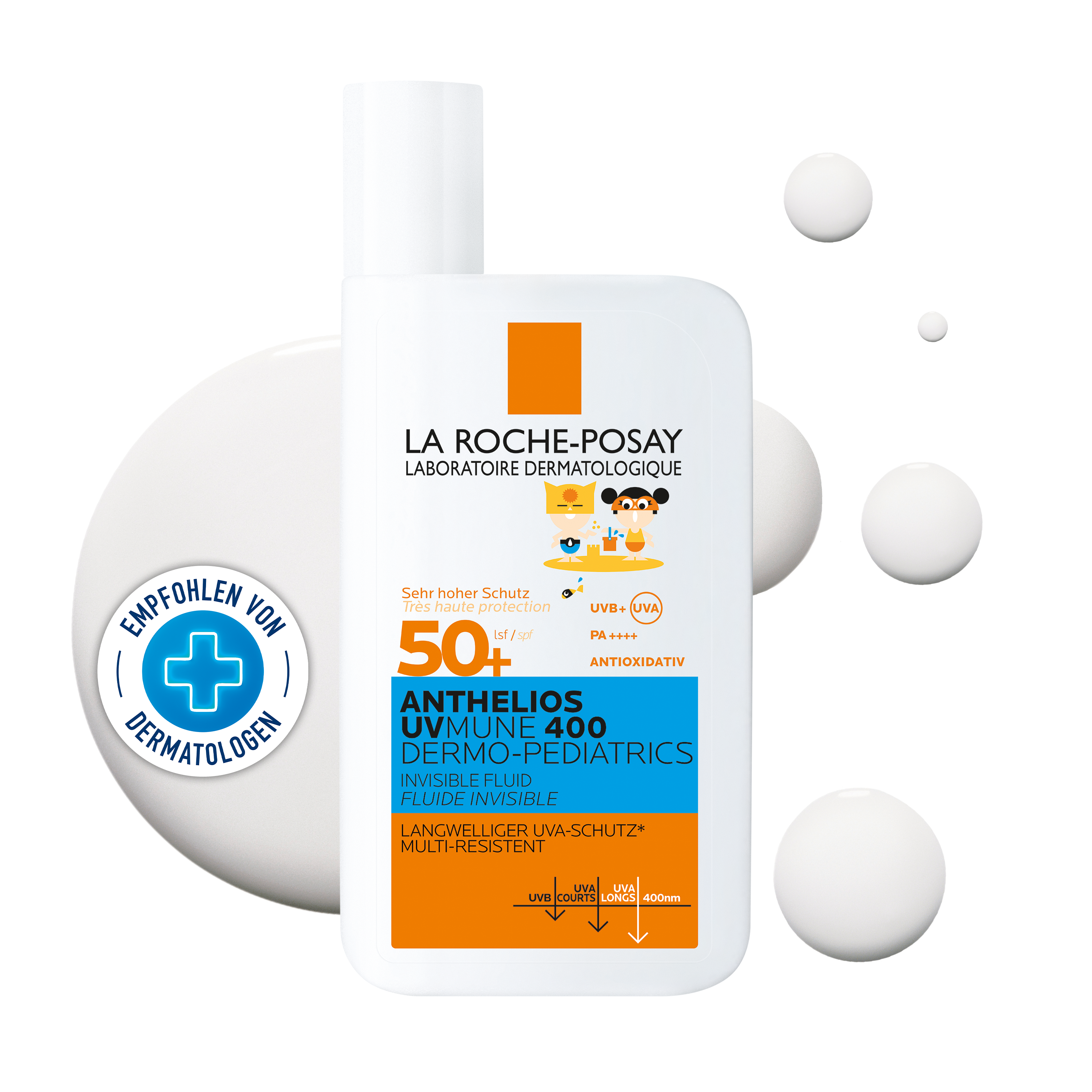 Abbildung für LA ROCHE-POSAY Anthelios Dermo Kids Fluid LSF 50+