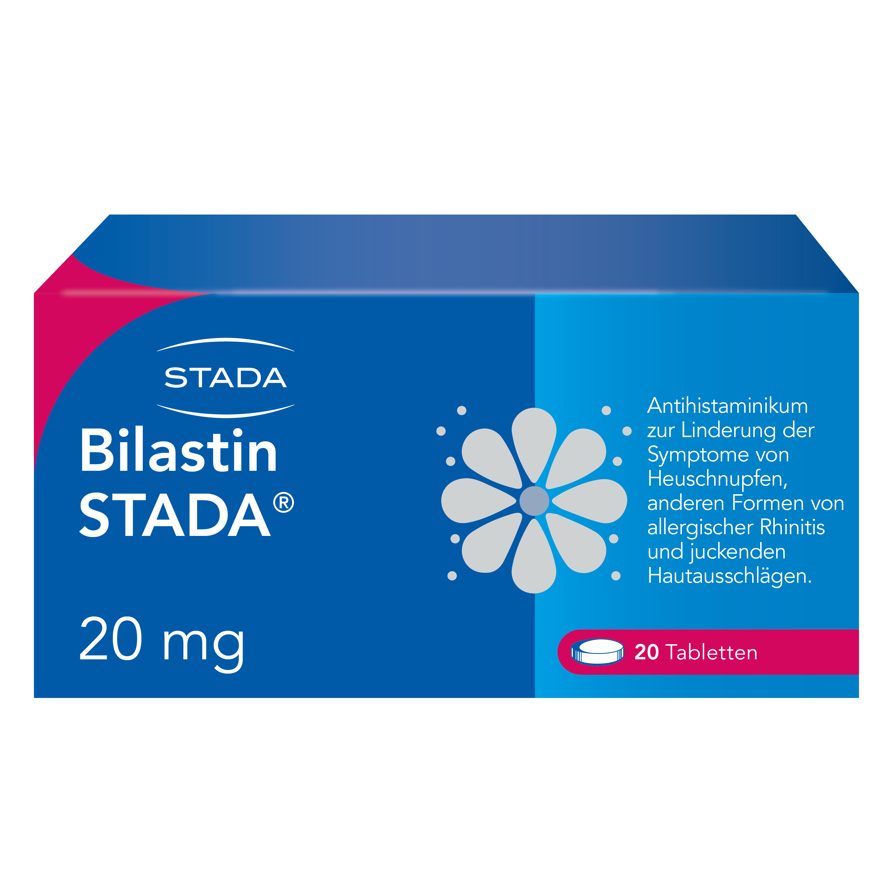 Abbildung für BILASTIN STADA 20 mg Tabletten